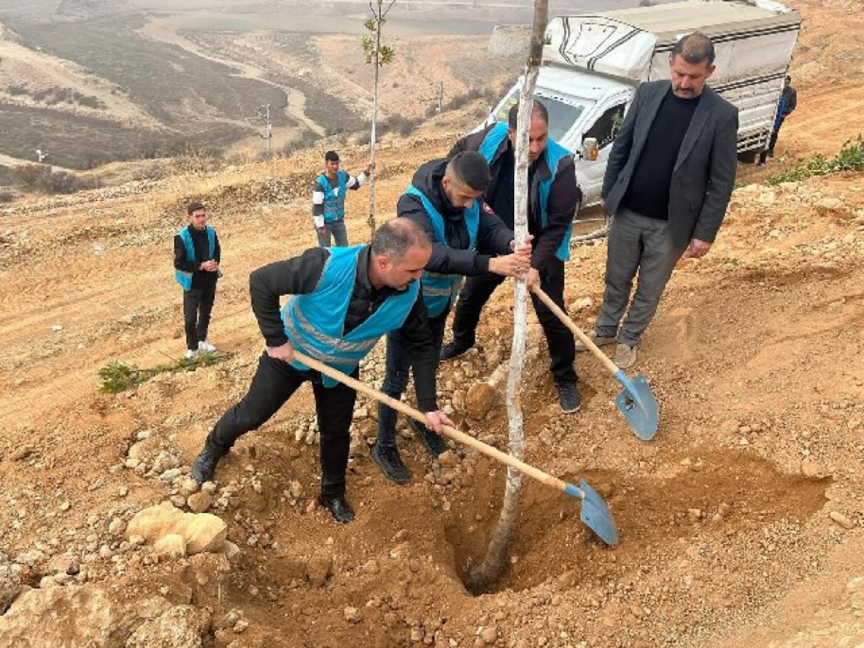 Ülkü Ocakları Malatya İl Başkanlığı'ndan Fidan Dikimi: Geleceğe Yeşil Miras