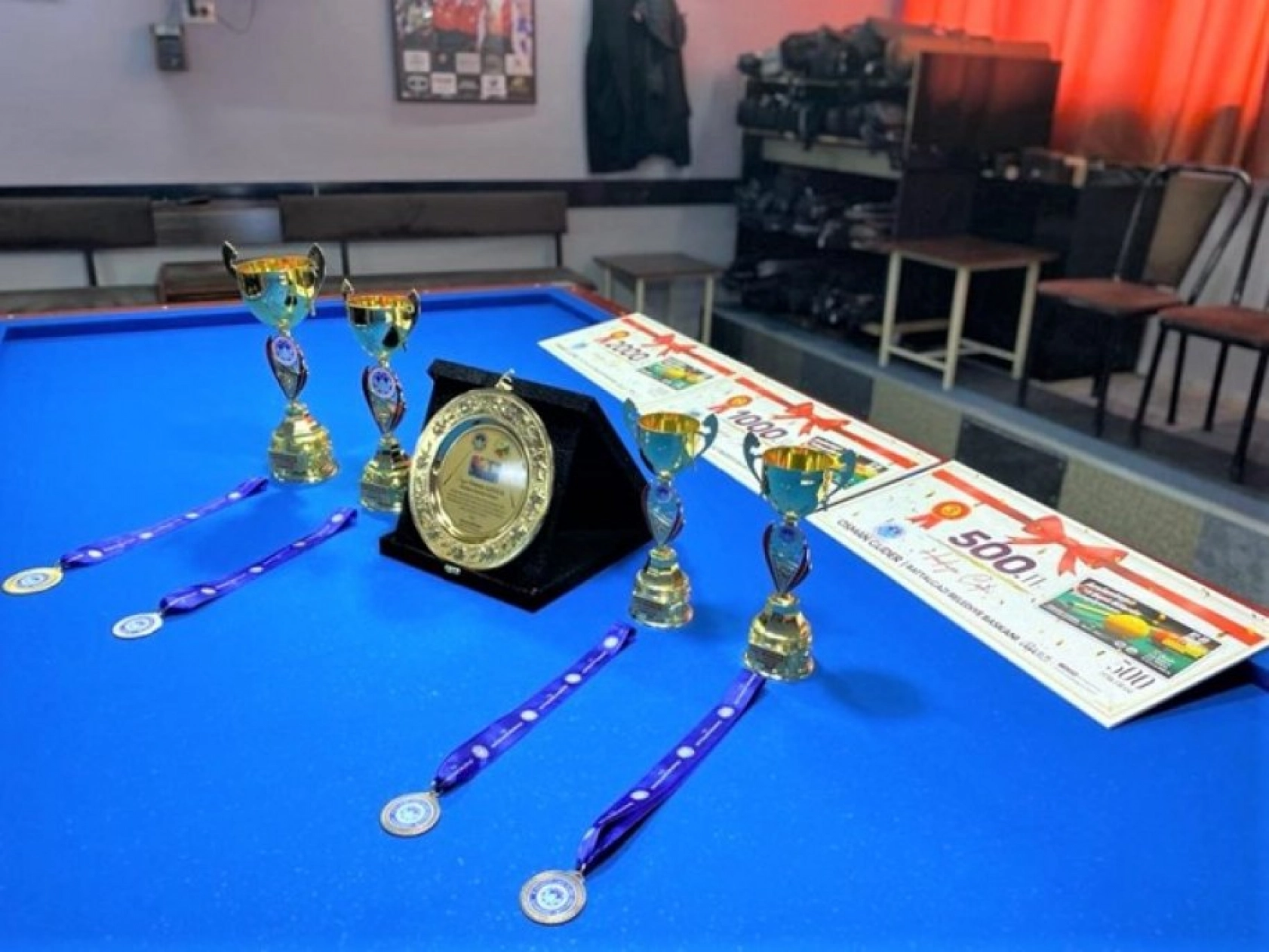 Arslantepe Bilardo Şampiyonası sona erdi