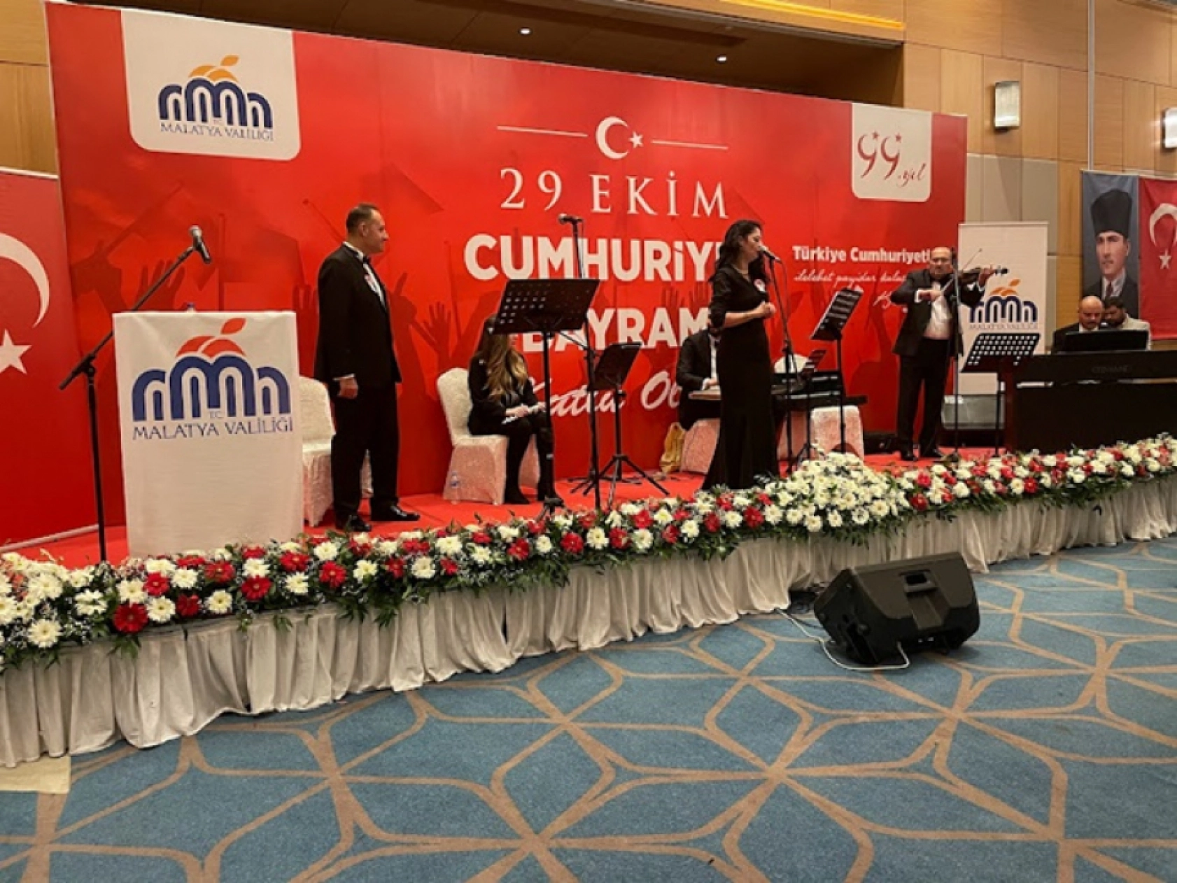 Malatya'da Cumhuriyet Resepsiyonu