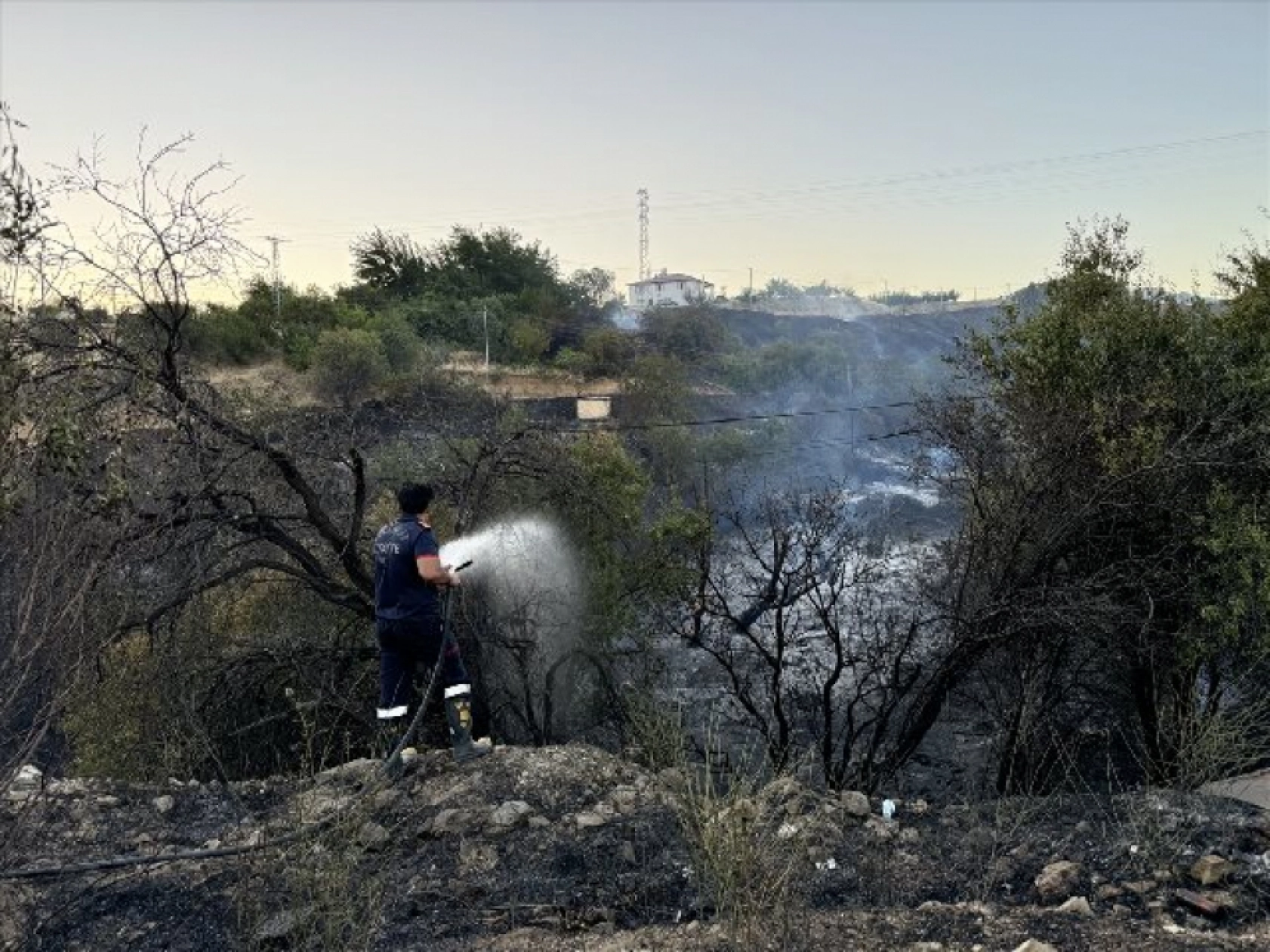Elazığ'da çıkan yangın kontrol altına alındı