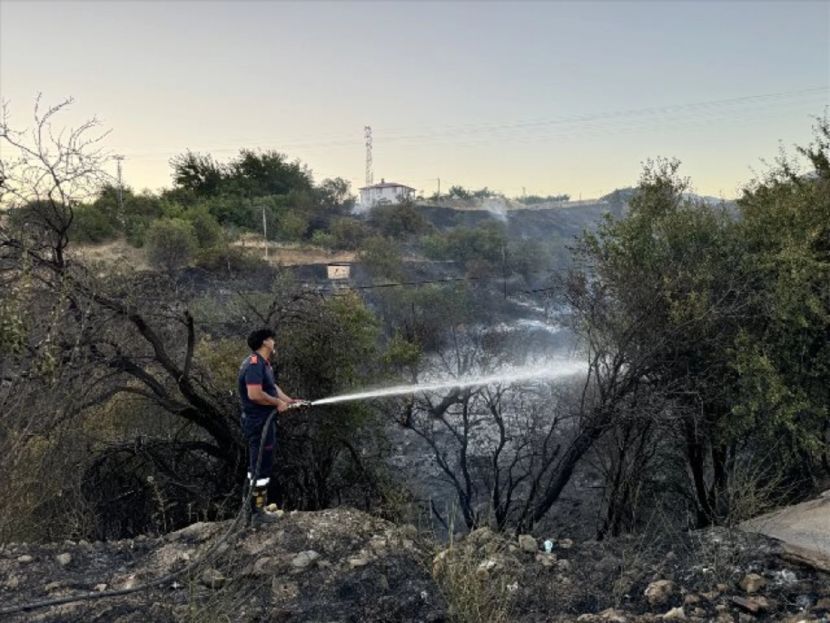 Elazığ'da çıkan yangın kontrol altına alındı