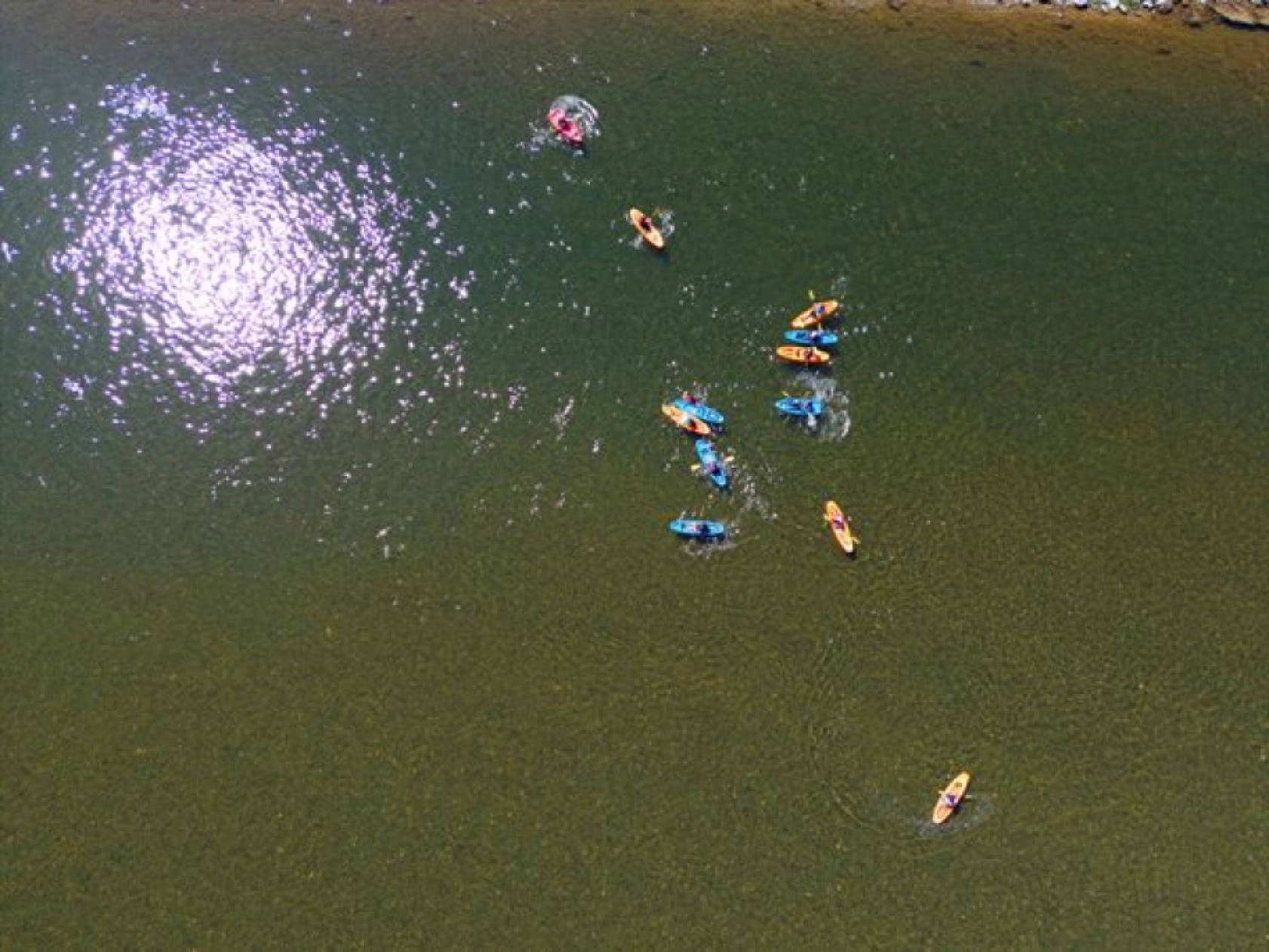 Bingöl'de koruma altındaki çocuklara yönelik kano etkinliği düzenlendi