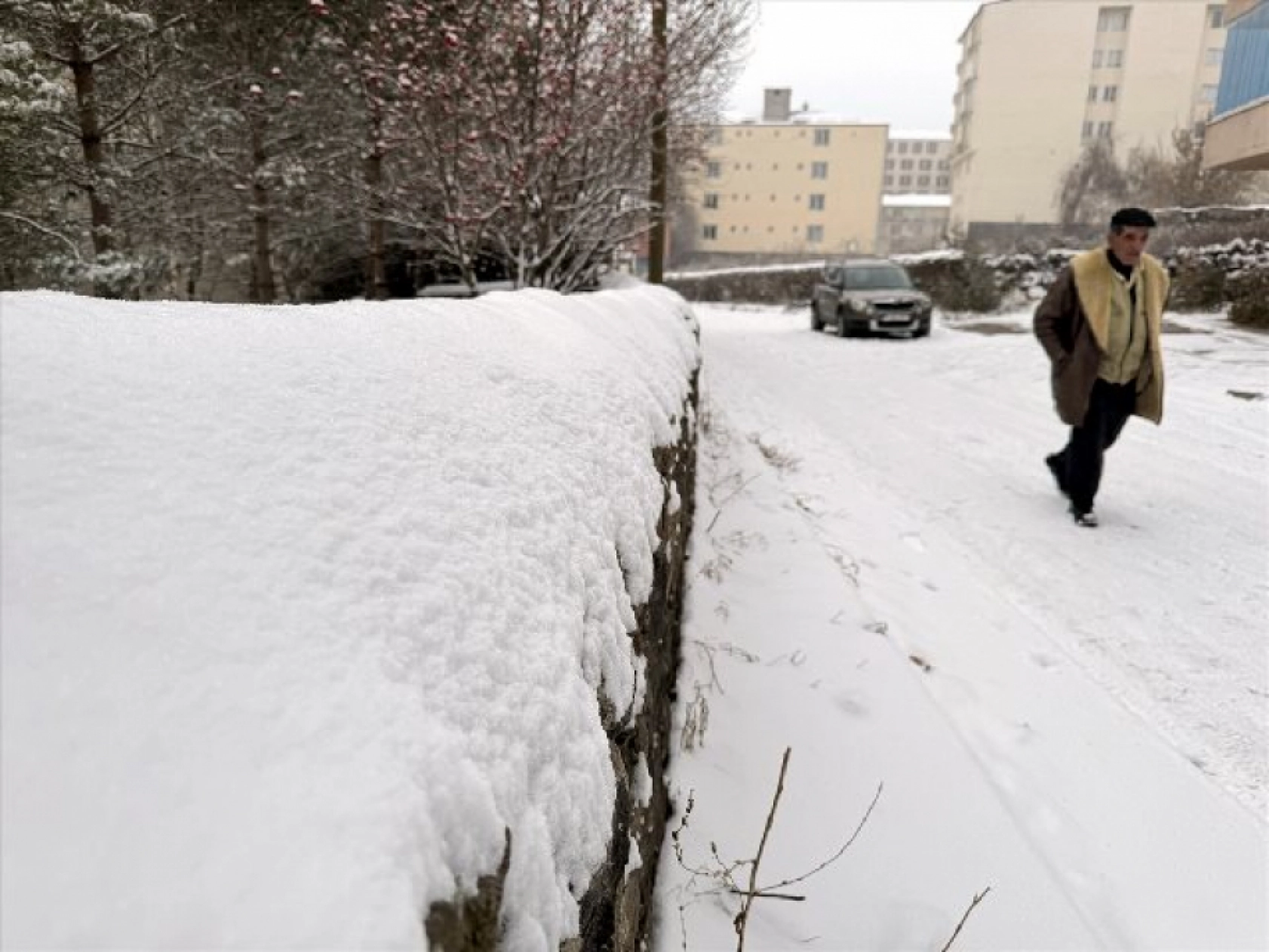 Erzurum, Ağrı, Ardahan ve Kars yeniden beyaza büründü