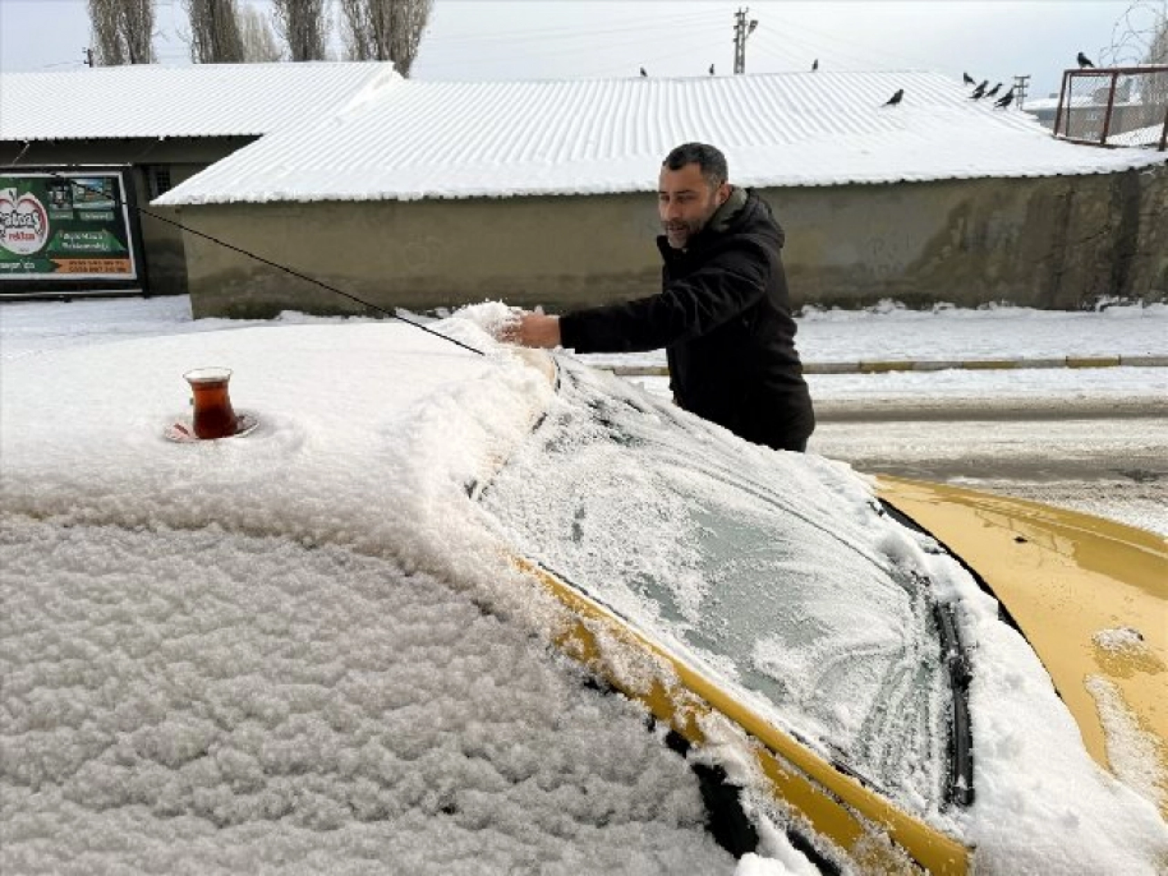 Erzurum, Ağrı, Ardahan ve Kars yeniden beyaza büründü