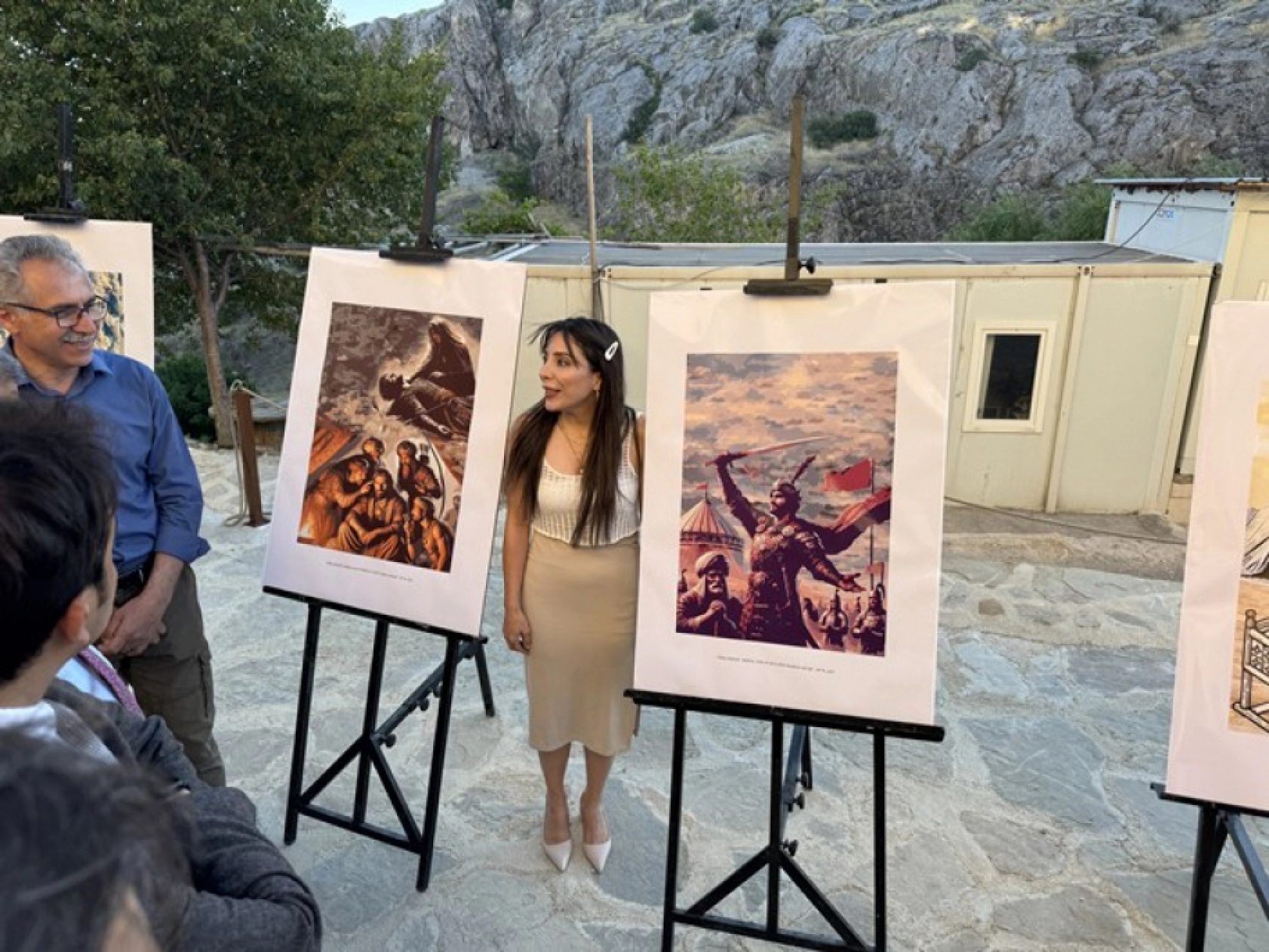 Harput Kalesi'nde Dijital Sanatla Dede Korkut Yolculuğu