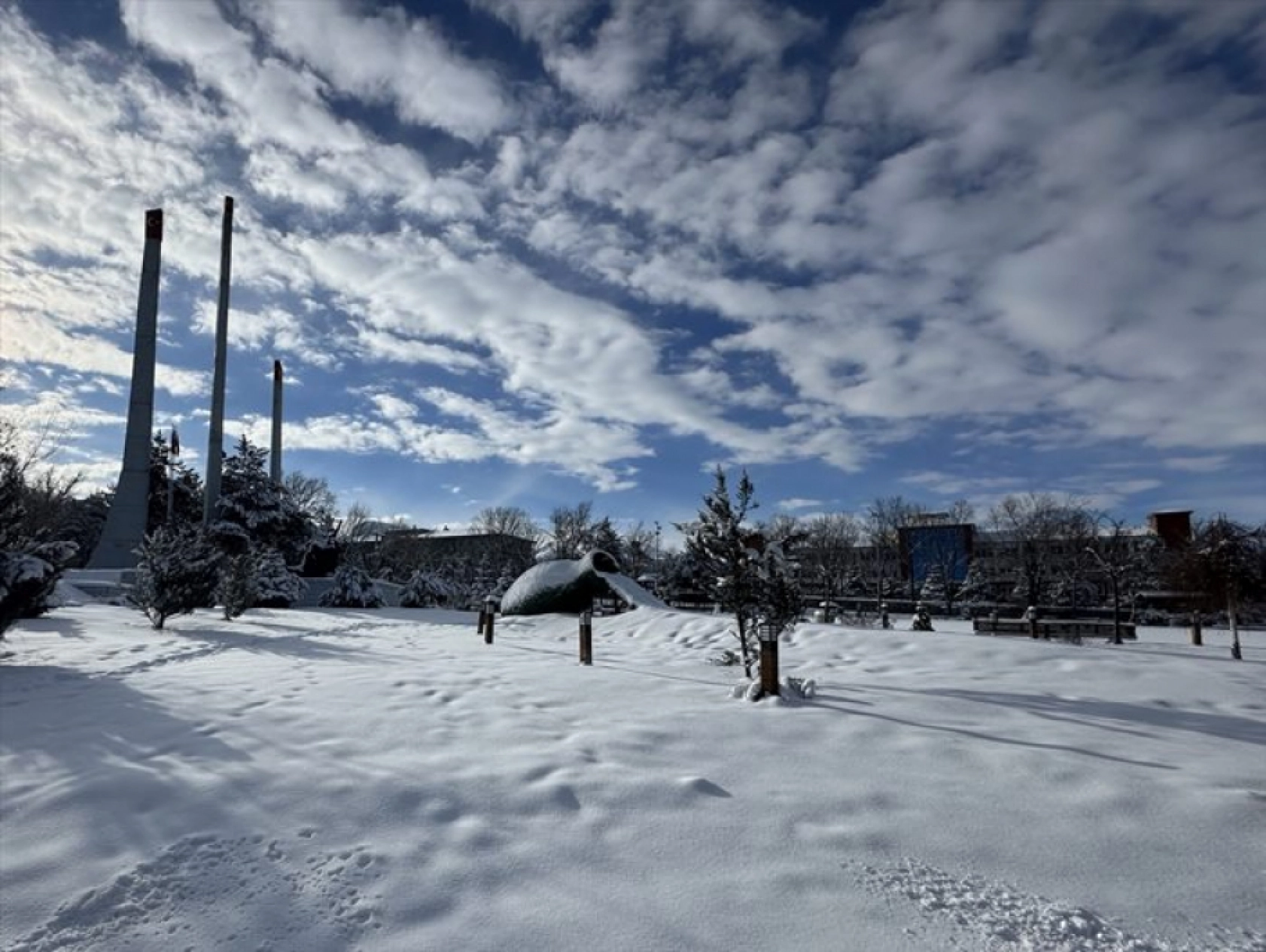 Erzurum, Kars, Ardahan, Ağrı ve Tunceli'de dondurucu soğuk etkili oluyor