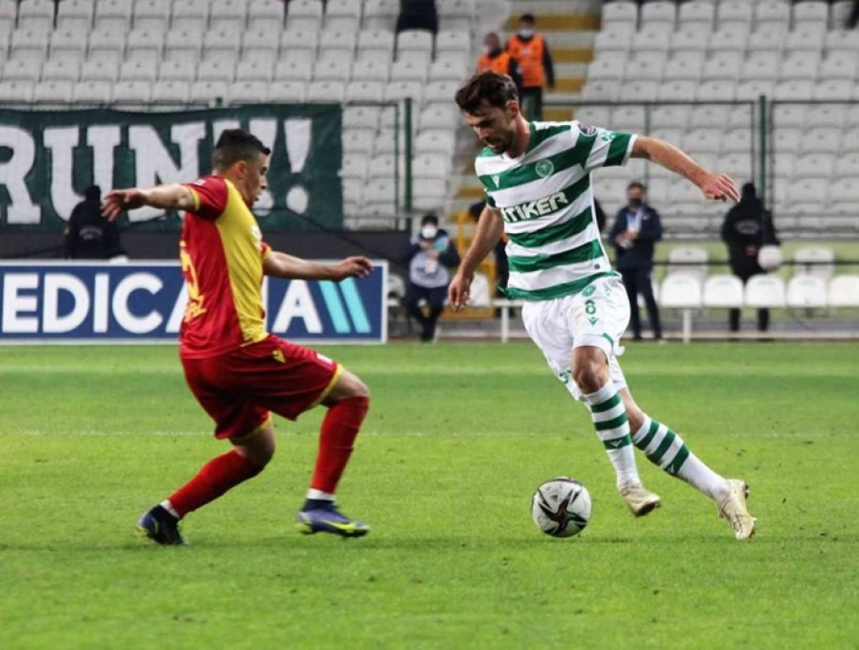 Konyaspor Yeni Malatyaspor Karşılaşmasından Kareler