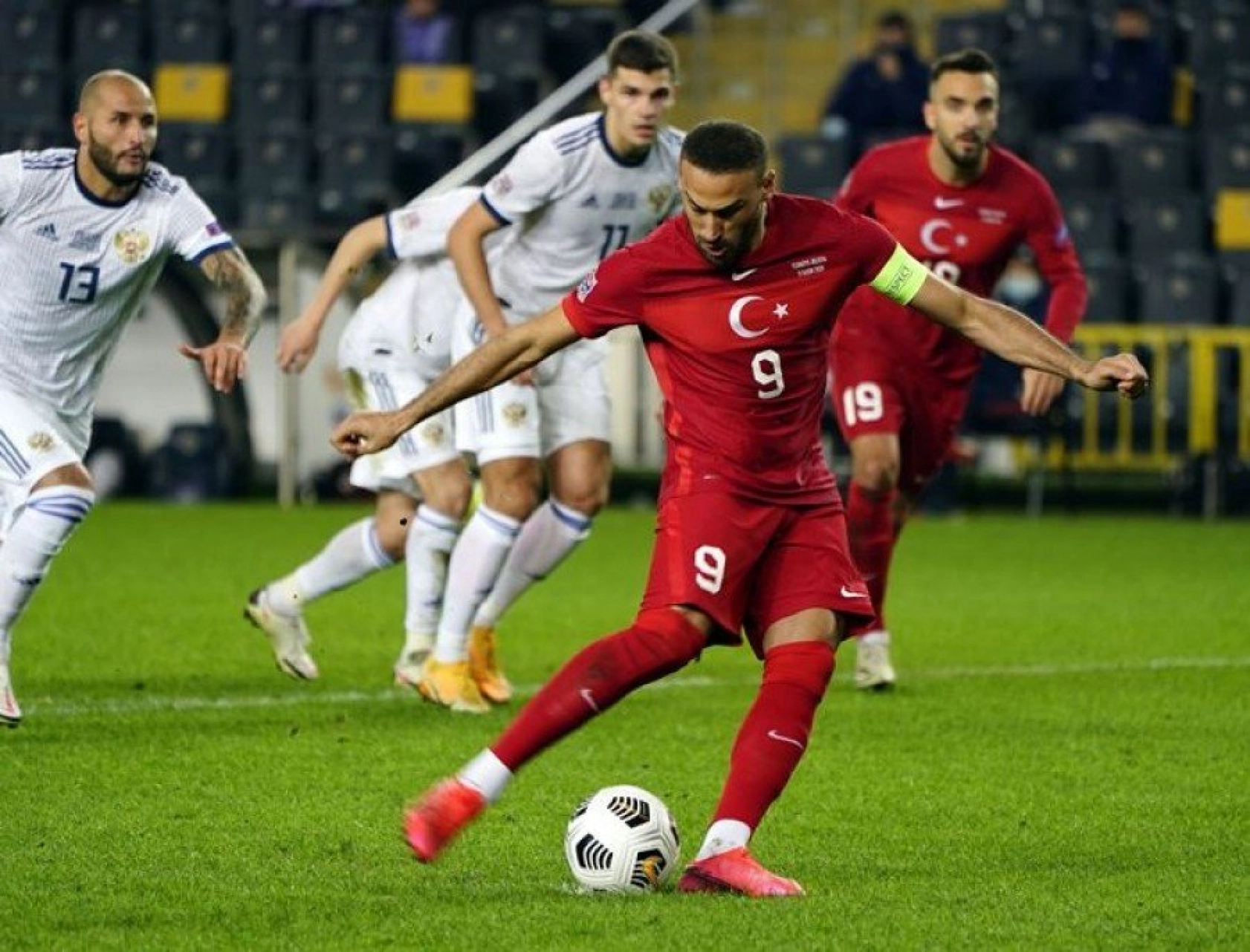 Türkiye Rusya Maçından Kareler