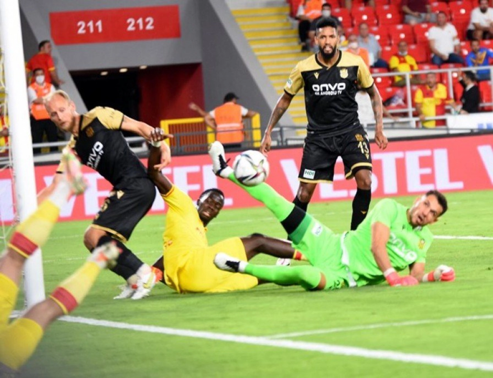 Göztepe Maçından Kareler