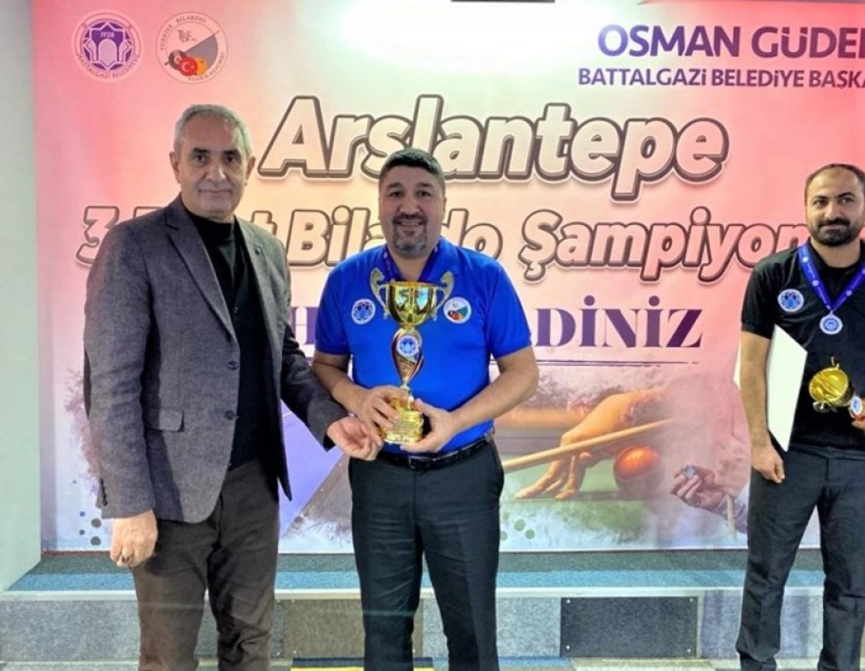 Arslantepe Bilardo Şampiyonası sona erdi