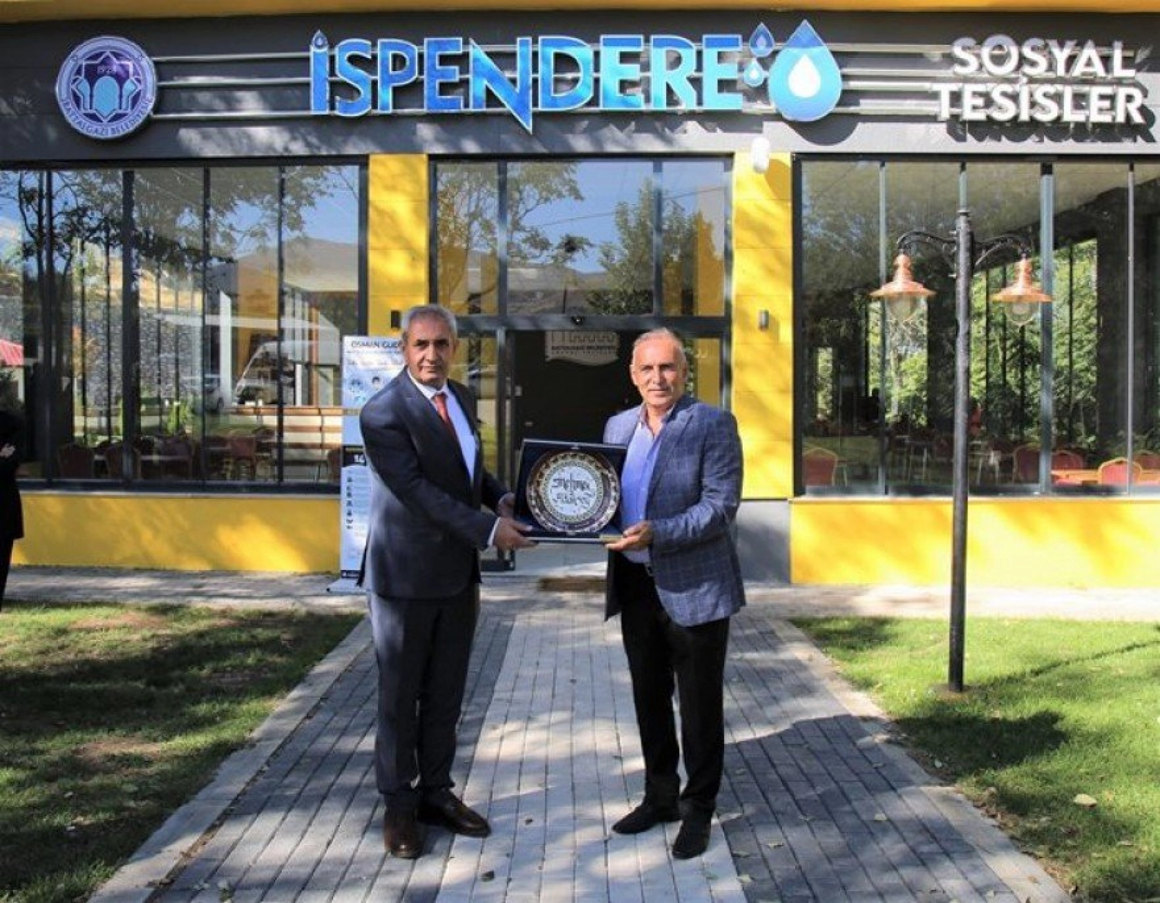 Turizmcilere İspendere Şifalı İçmeleri Tanıtımından Kareler