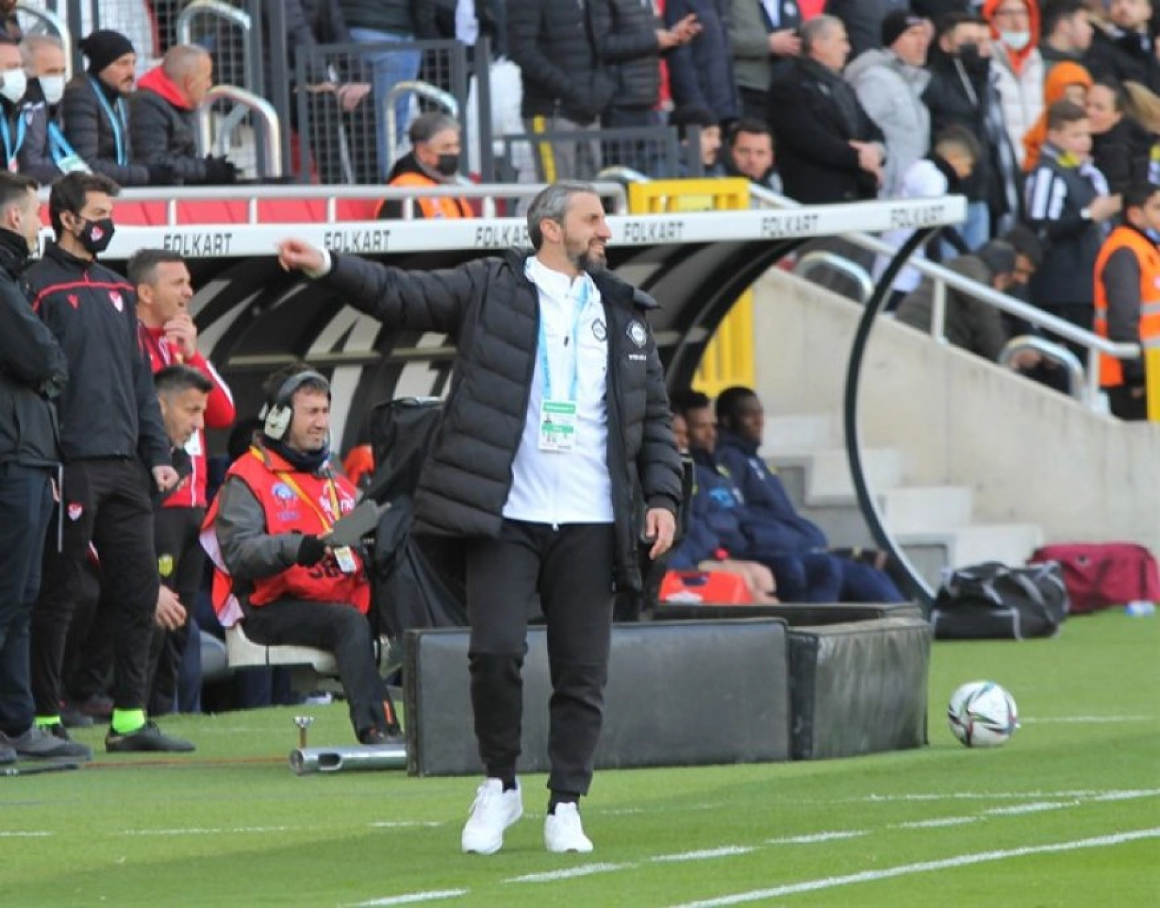 Altay Yeni Malatyaspor Karşılaşmasından Kareler