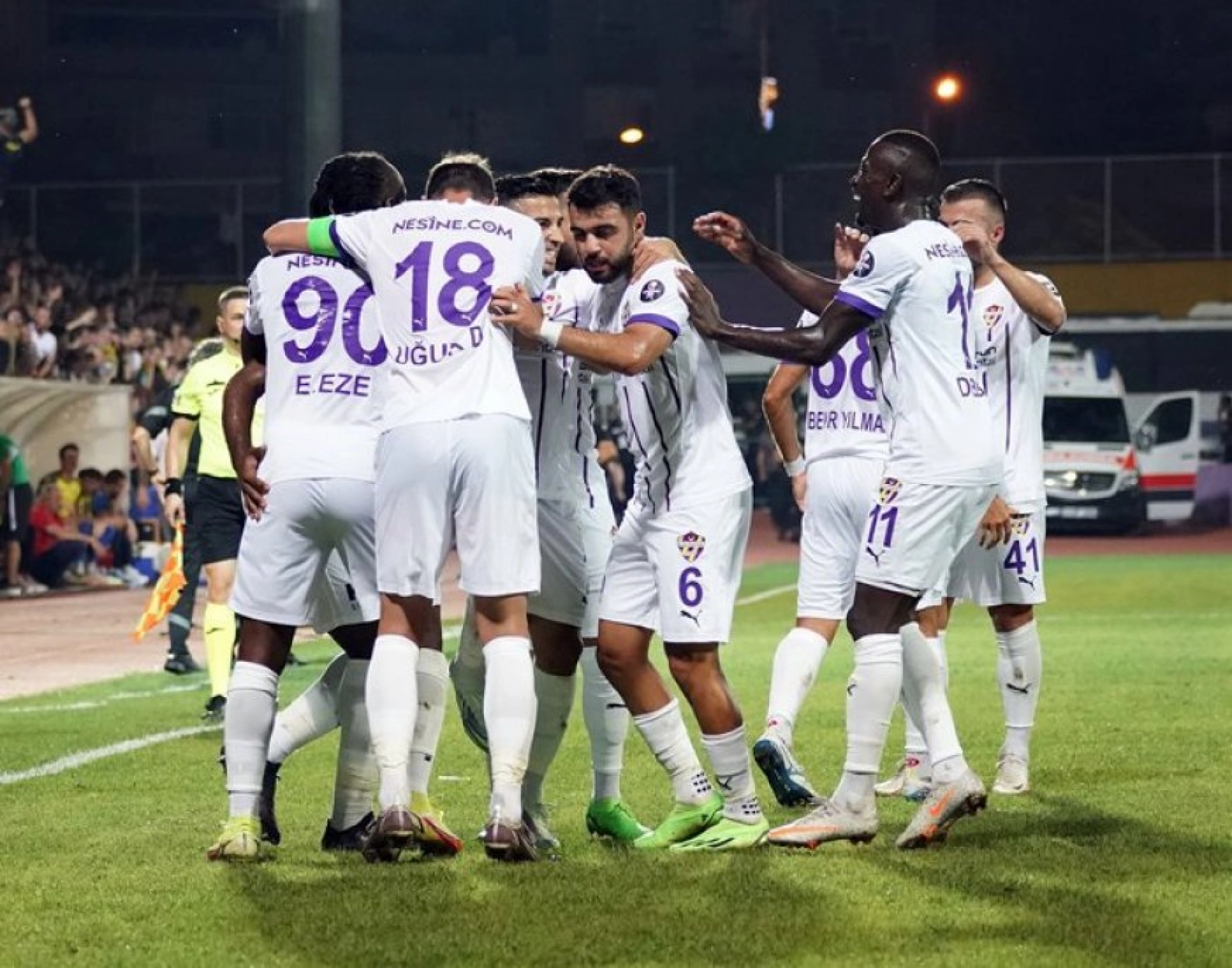 Eyüpspor Yeni Malatyaspor Karşılaşmasından Kareler