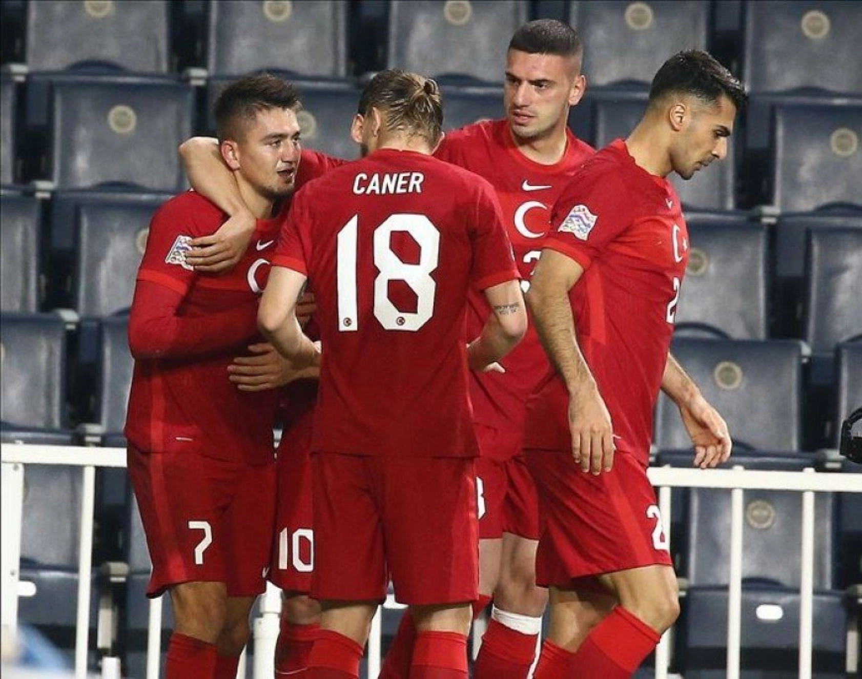 Türkiye Rusya Maçından Kareler