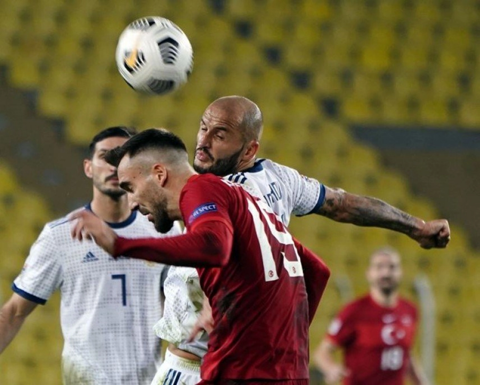 Türkiye Rusya Maçından Kareler