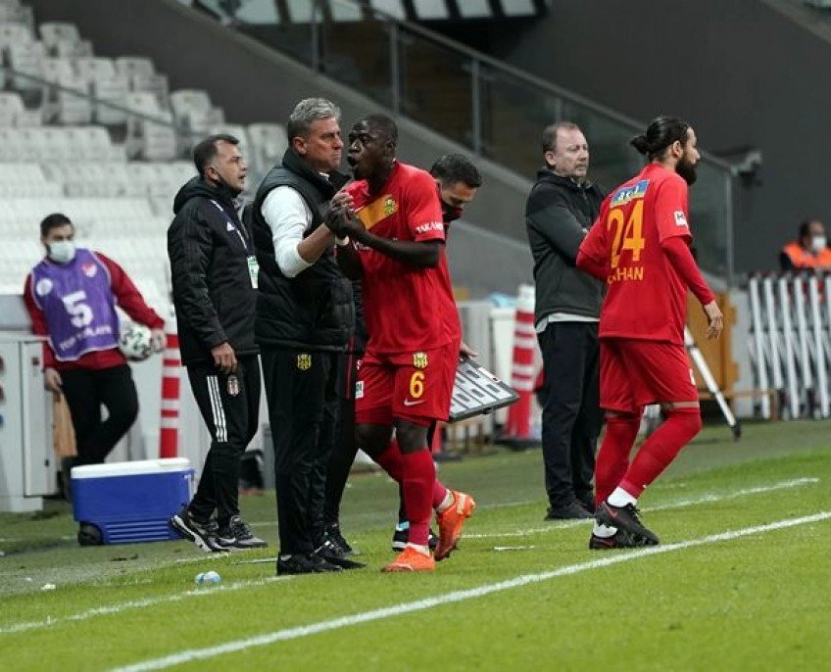 Beşiktaş Yeni Malatyaspor Maçı'ndan Kareler