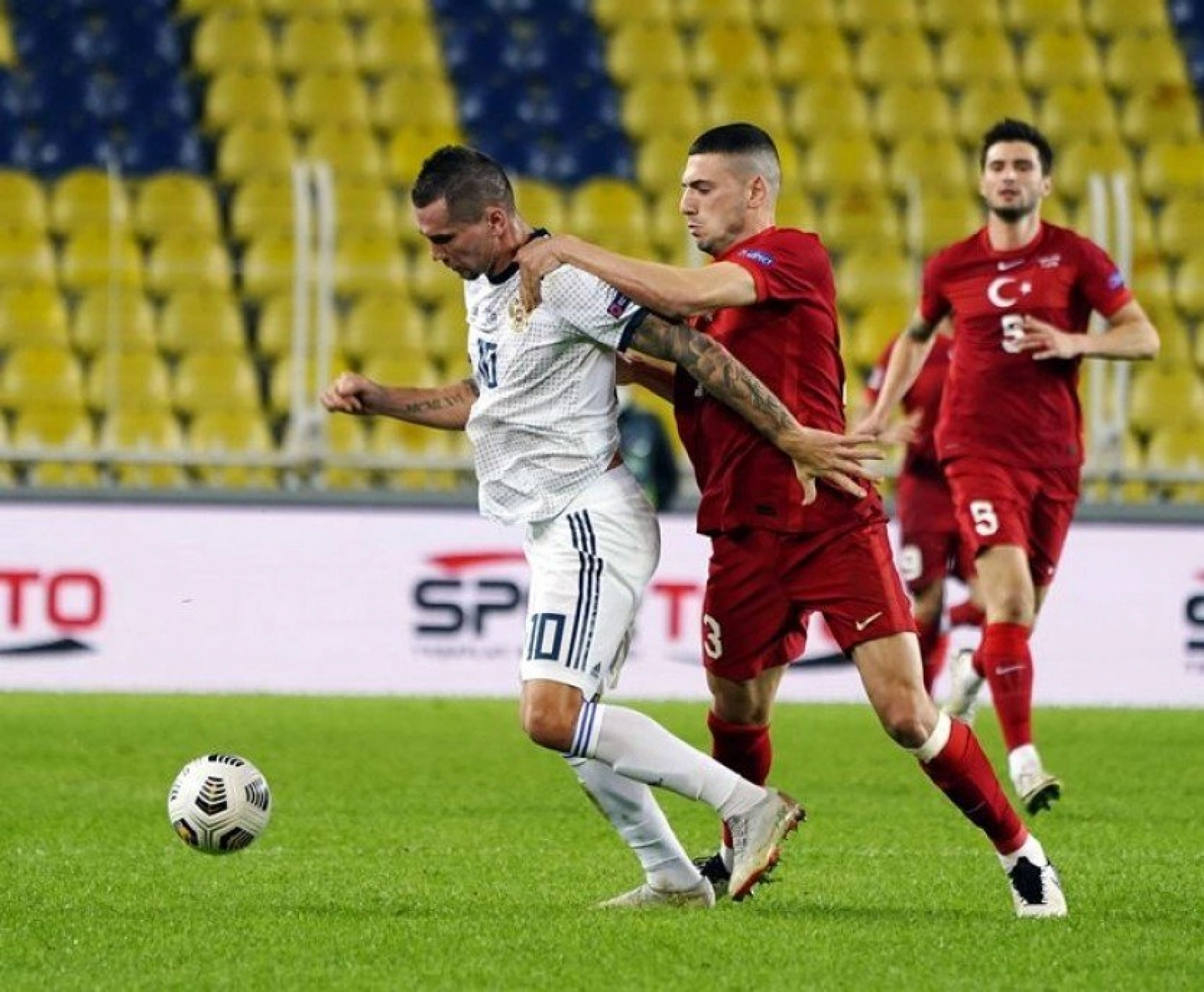 Türkiye Rusya Maçından Kareler