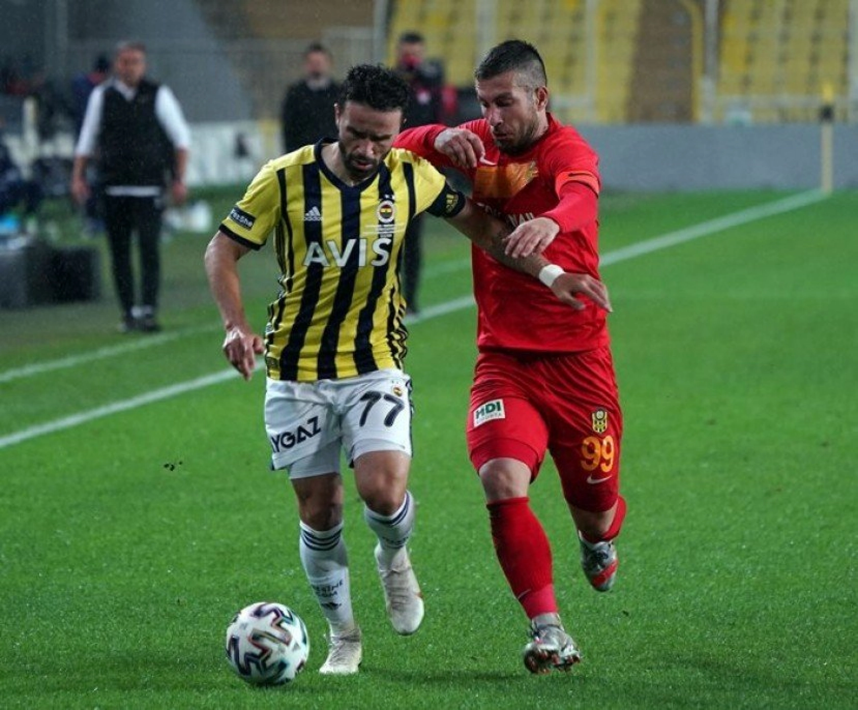 Fenerbahce Yeni Malatyaspor Karşılaşmasından Kareler