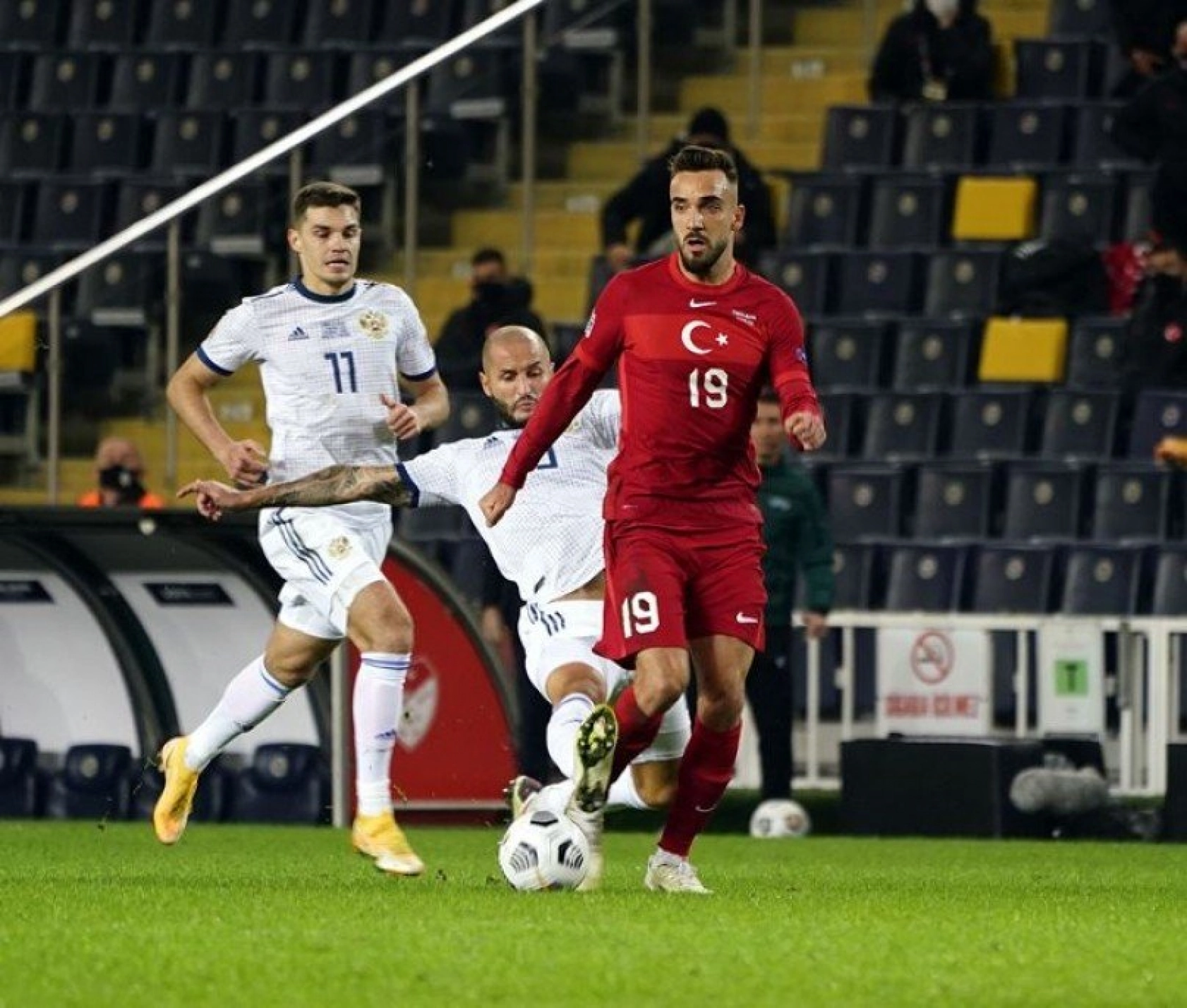 Türkiye Rusya Maçından Kareler