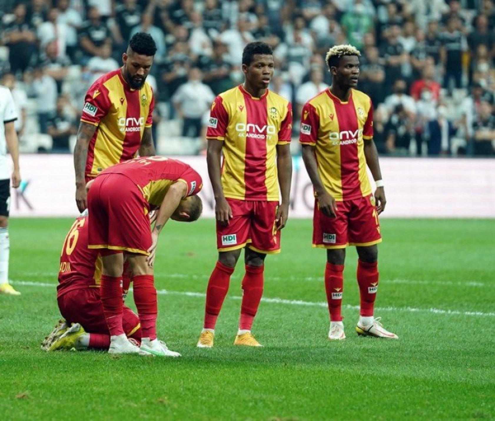 Beşiktaş Ö.K. Yeni Malatyaspor Karşılaşmasından Kareler