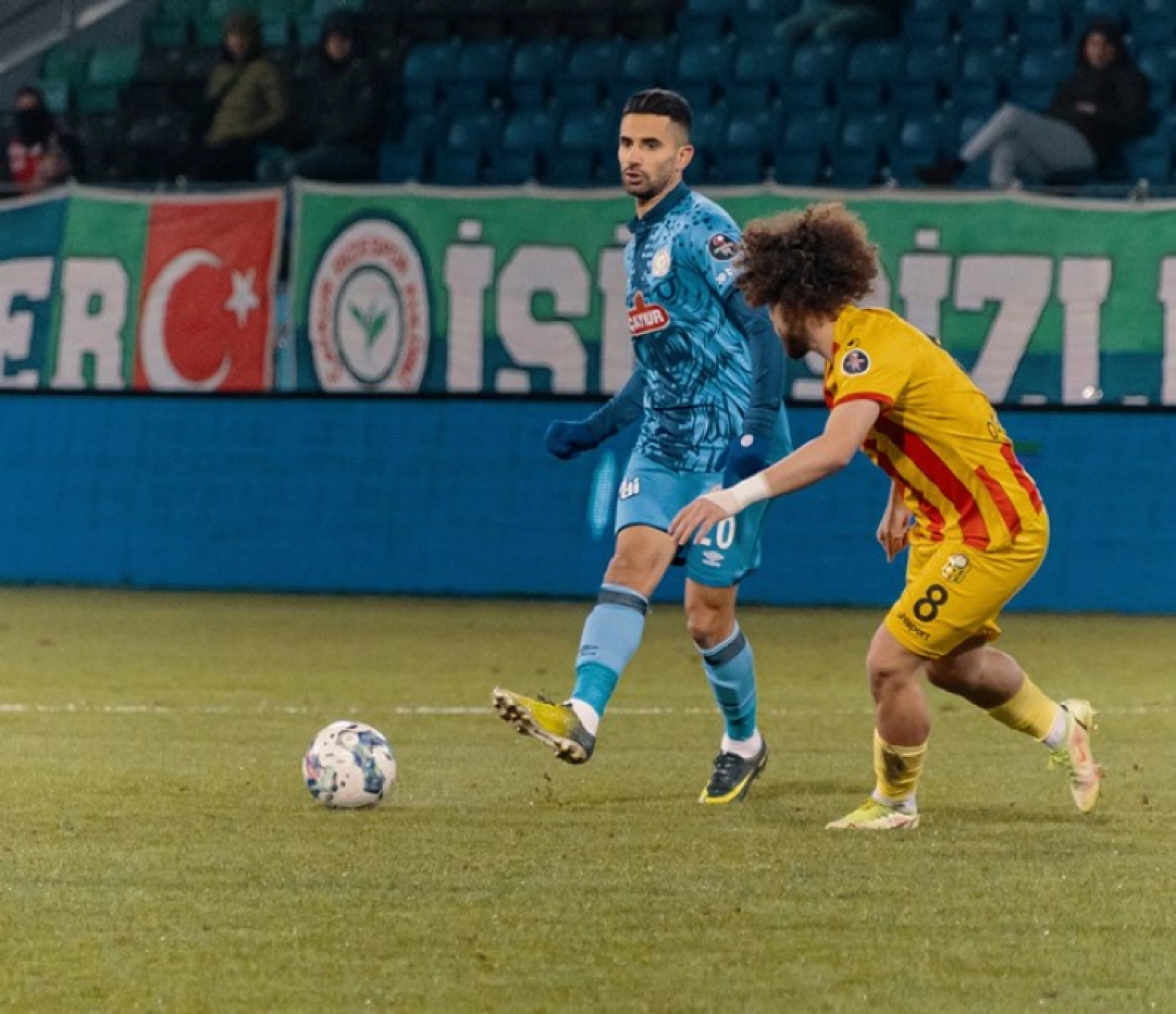 Çaykur Rizespor Yeni Malatyaspor Karşılaşmasından Kareler