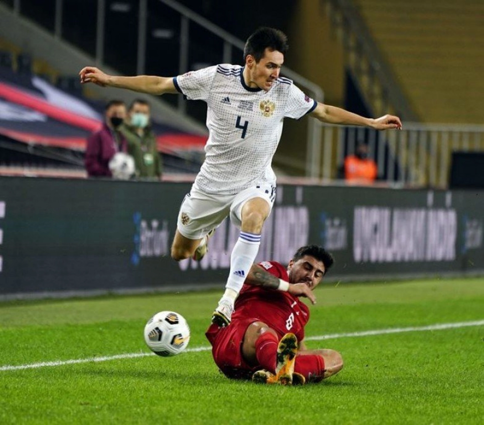 Türkiye Rusya Maçından Kareler