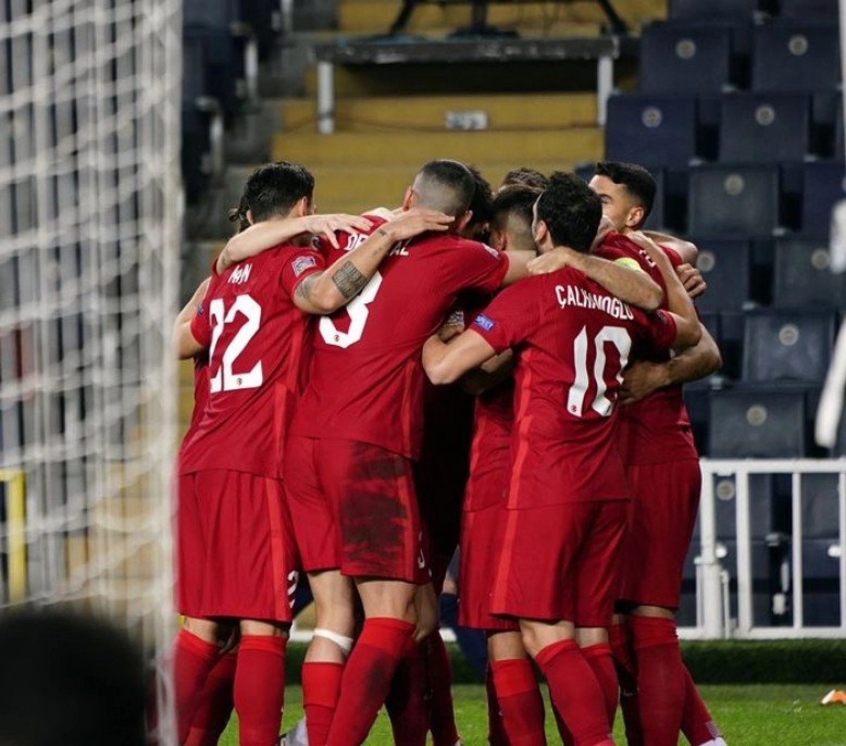 Türkiye Rusya Maçından Kareler