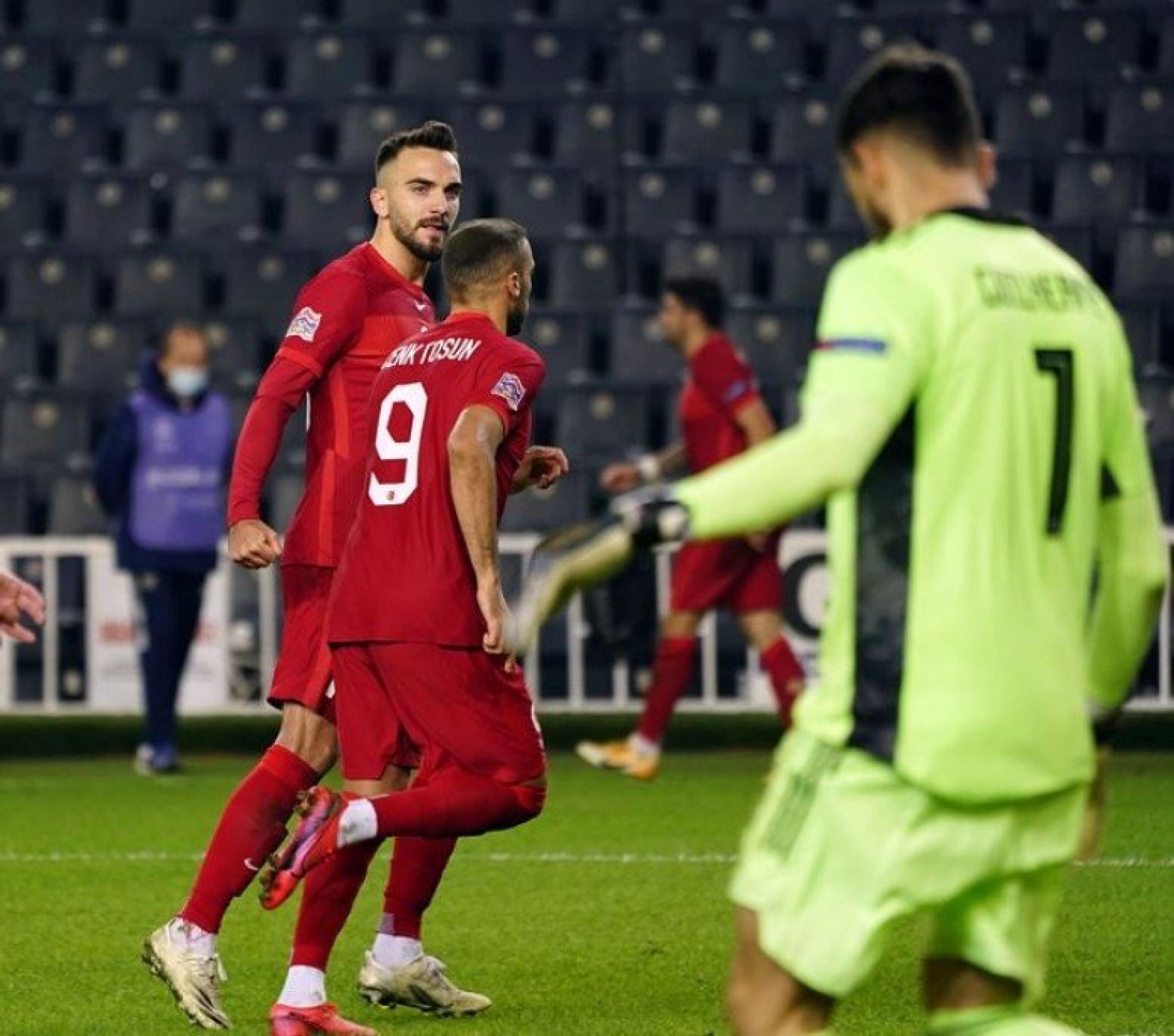 Türkiye Rusya Maçından Kareler