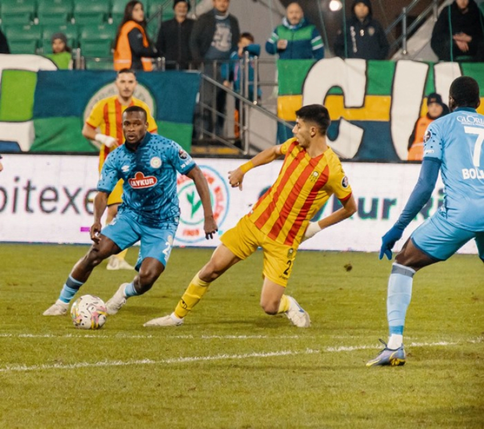 Çaykur Rizespor Yeni Malatyaspor Karşılaşmasından Kareler