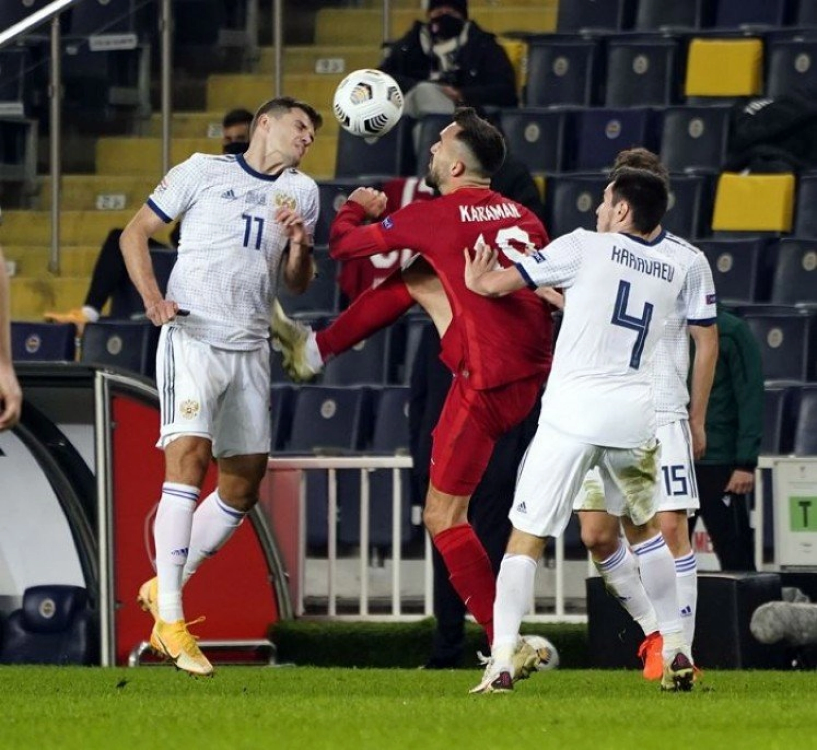 Türkiye Rusya Maçından Kareler