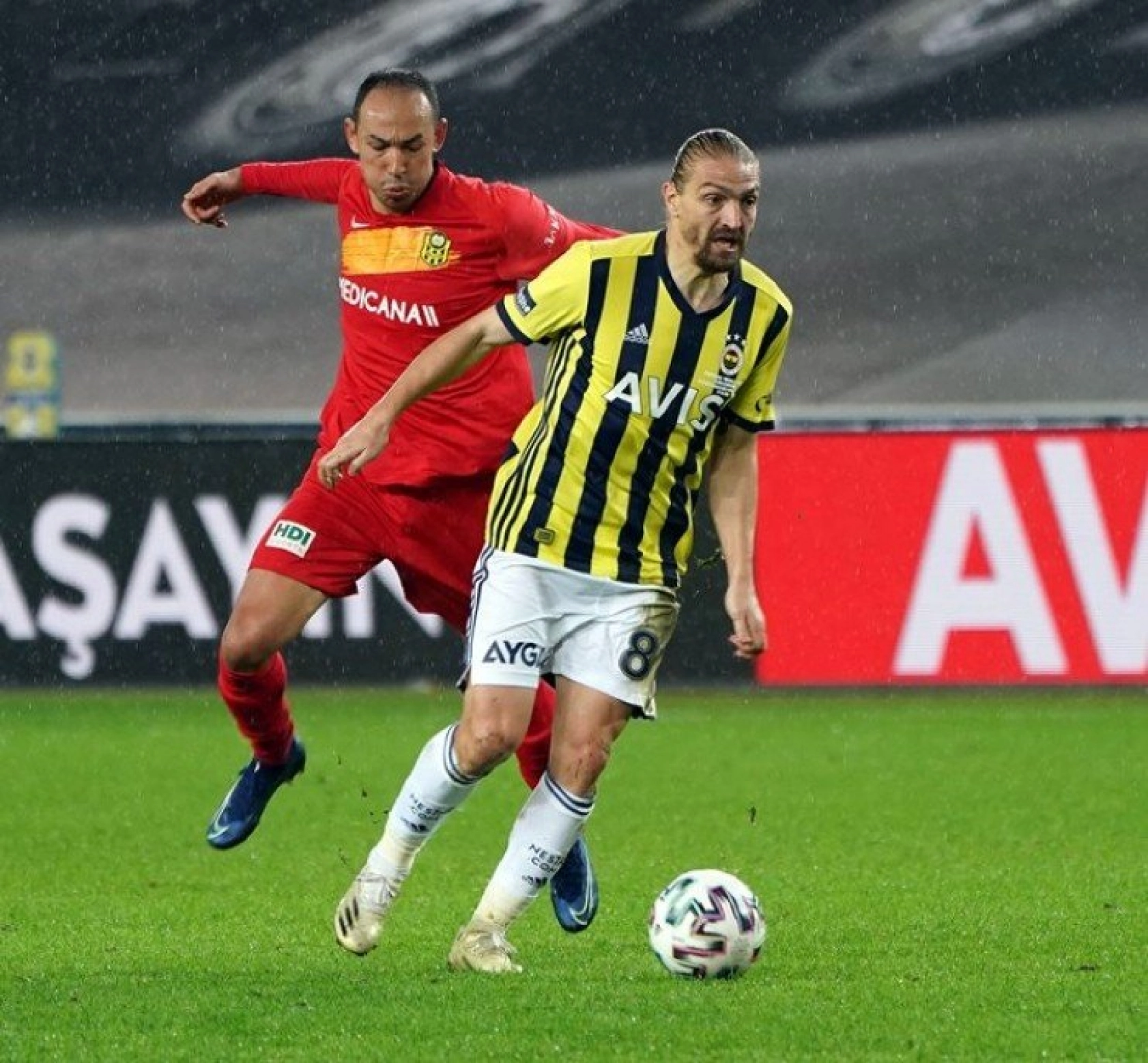 Fenerbahce Yeni Malatyaspor Karşılaşmasından Kareler