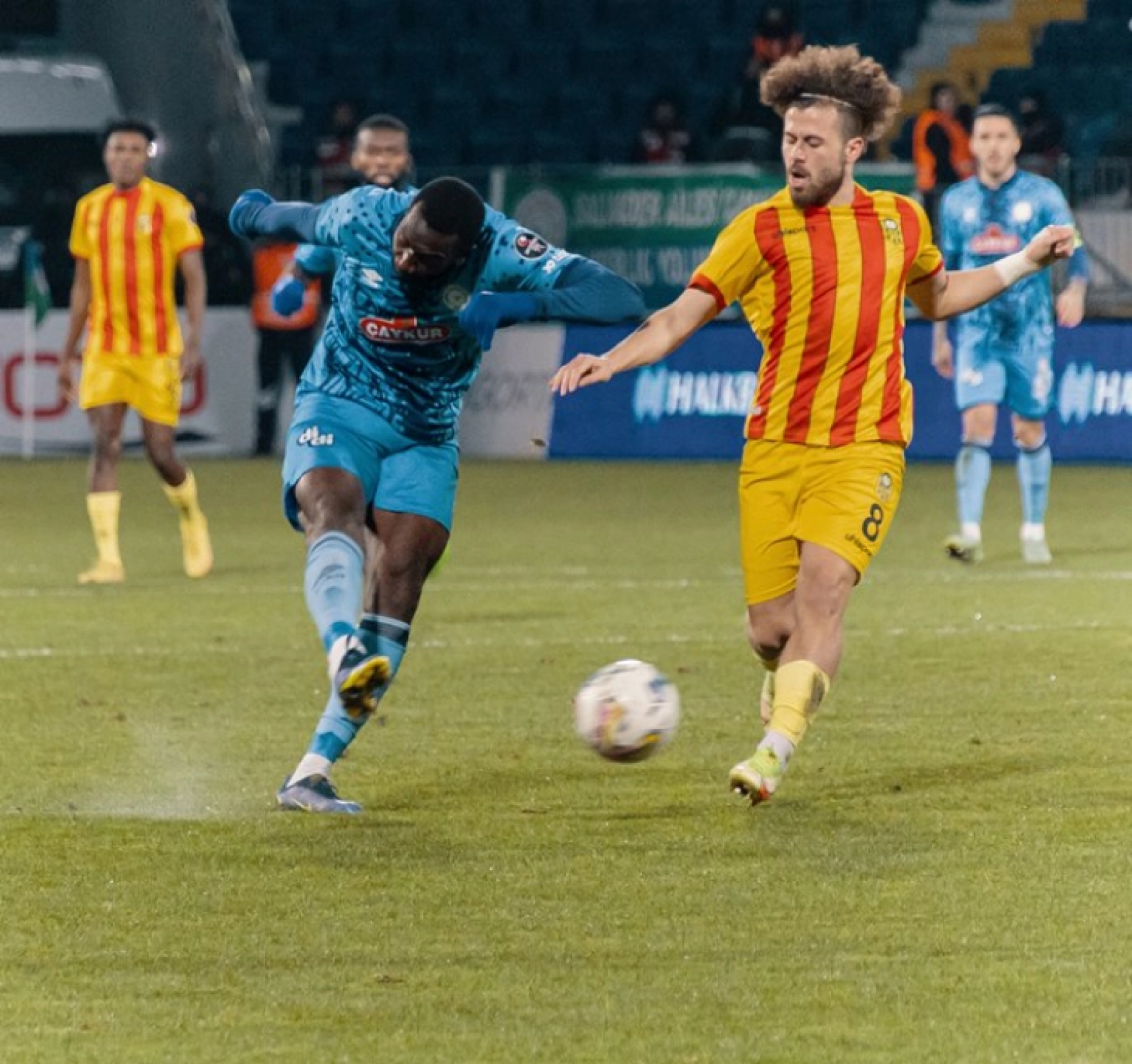 Çaykur Rizespor Yeni Malatyaspor Karşılaşmasından Kareler