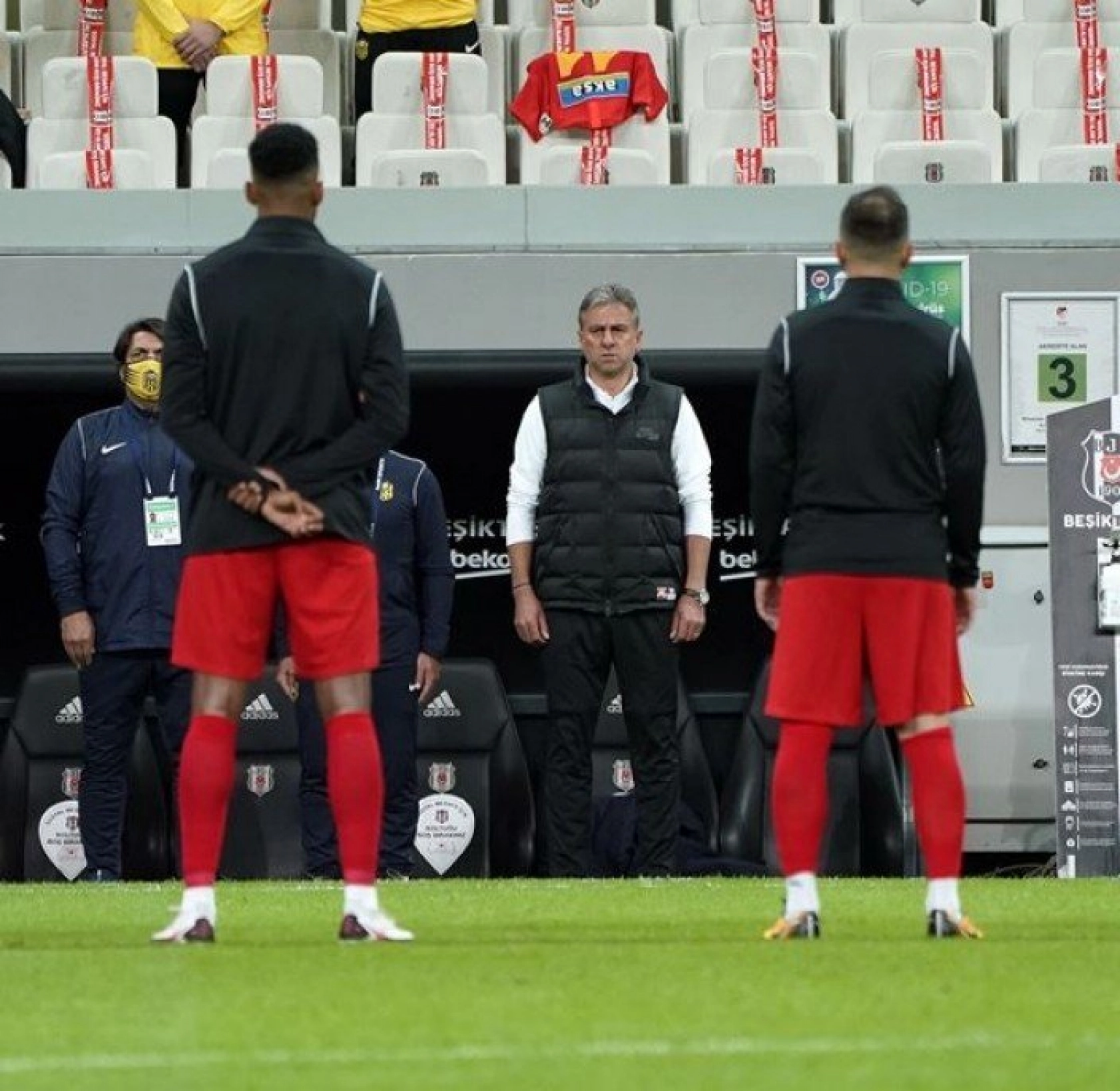 Beşiktaş Yeni Malatyaspor Maçı'ndan Kareler