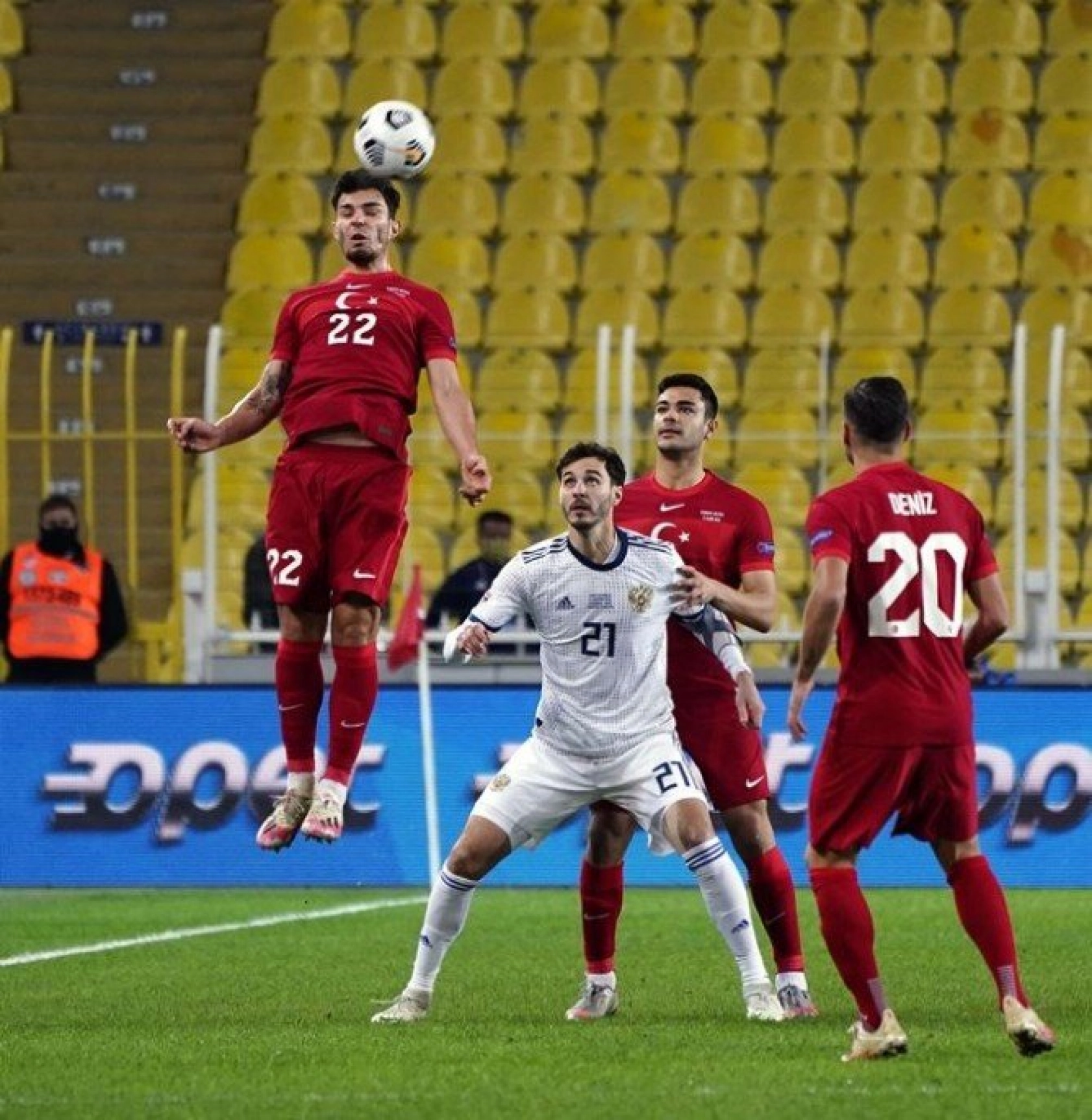 Türkiye Rusya Maçından Kareler