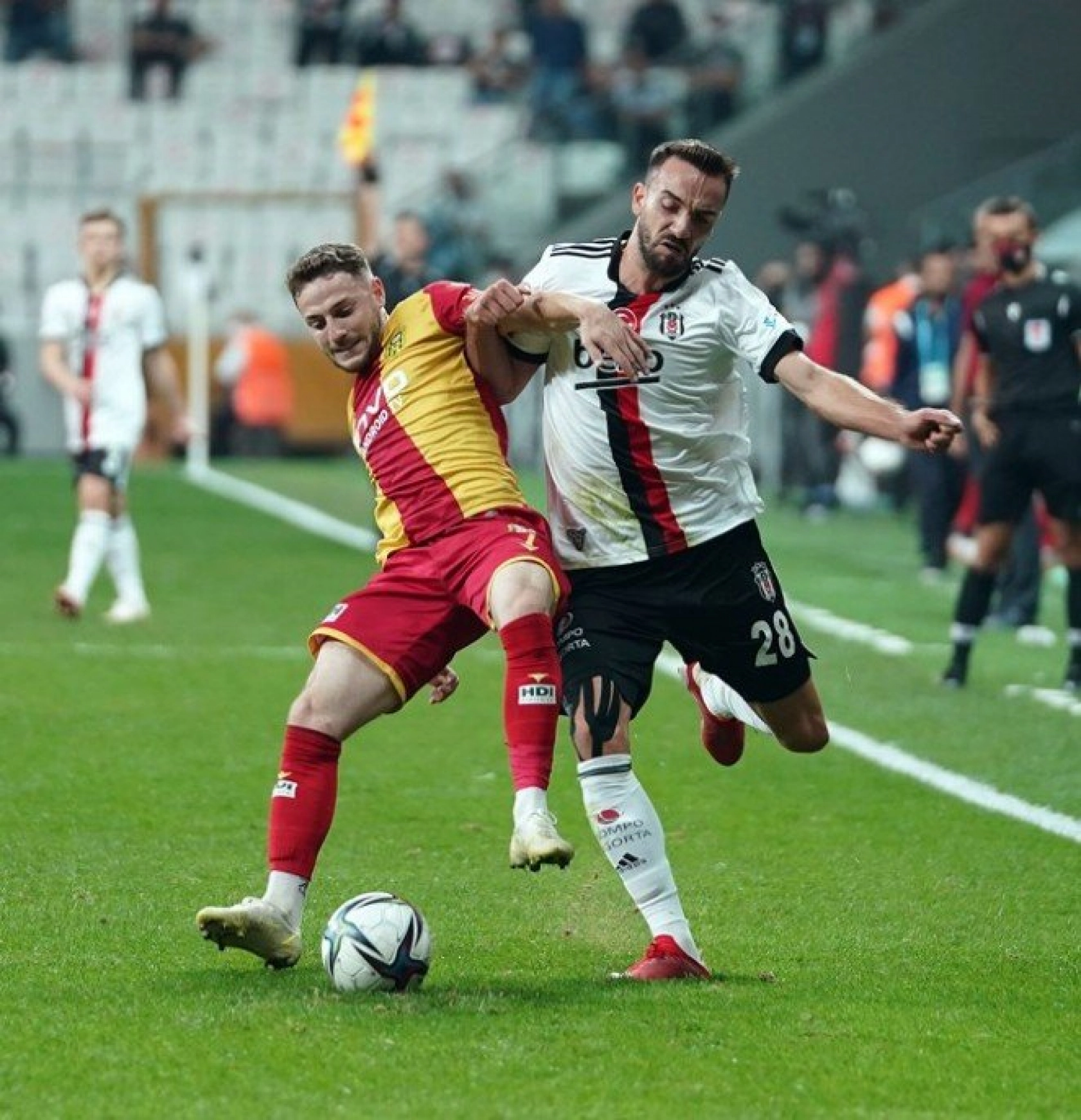 Beşiktaş Ö.K. Yeni Malatyaspor Karşılaşmasından Kareler