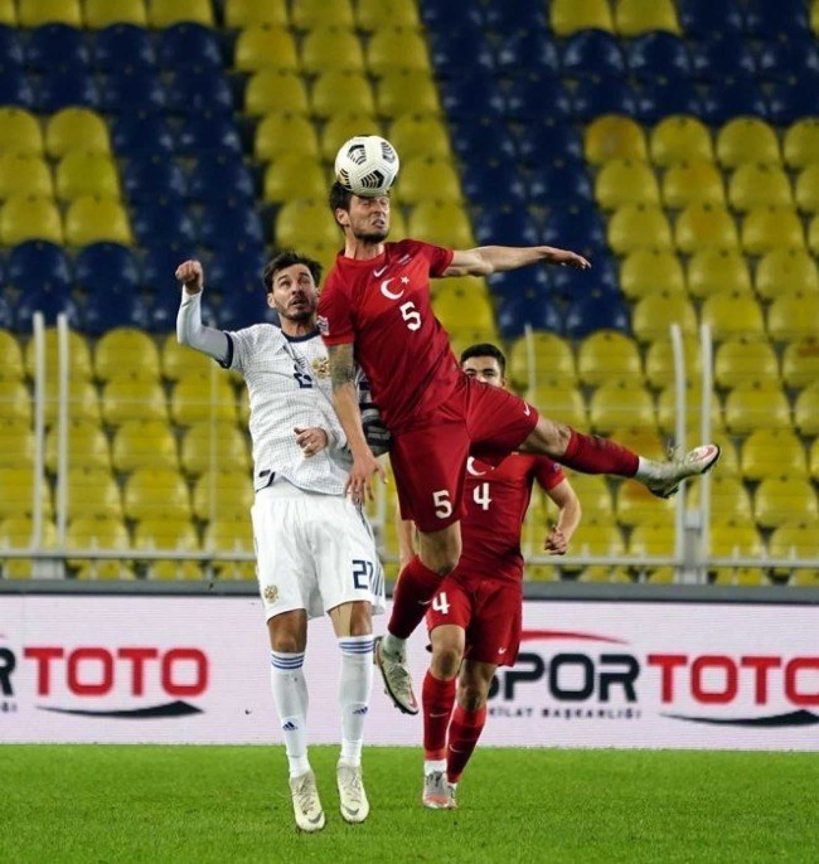 Türkiye Rusya Maçından Kareler