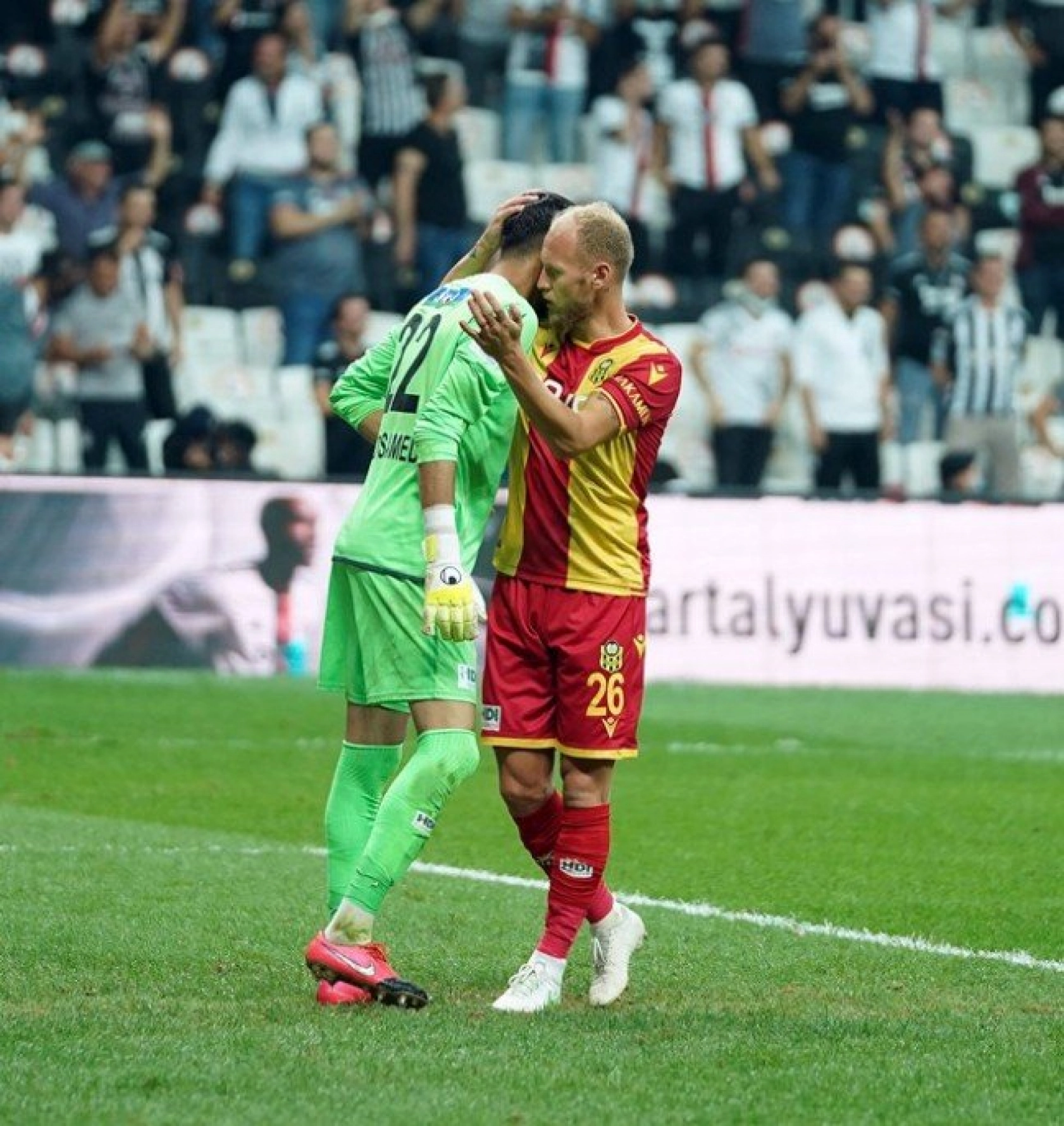 Beşiktaş Ö.K. Yeni Malatyaspor Karşılaşmasından Kareler