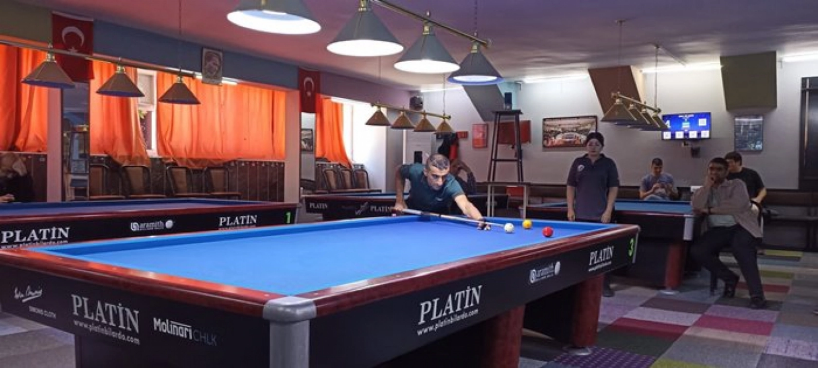 19 Mayıs 3 Bant Bilardo Turnuvası Yapıldı