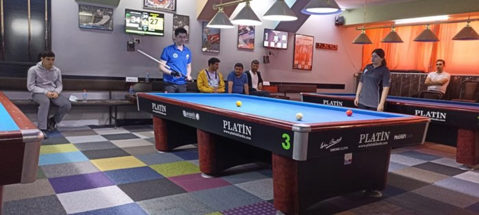 19 Mayıs 3 Bant Bilardo Turnuvası Yapıldı