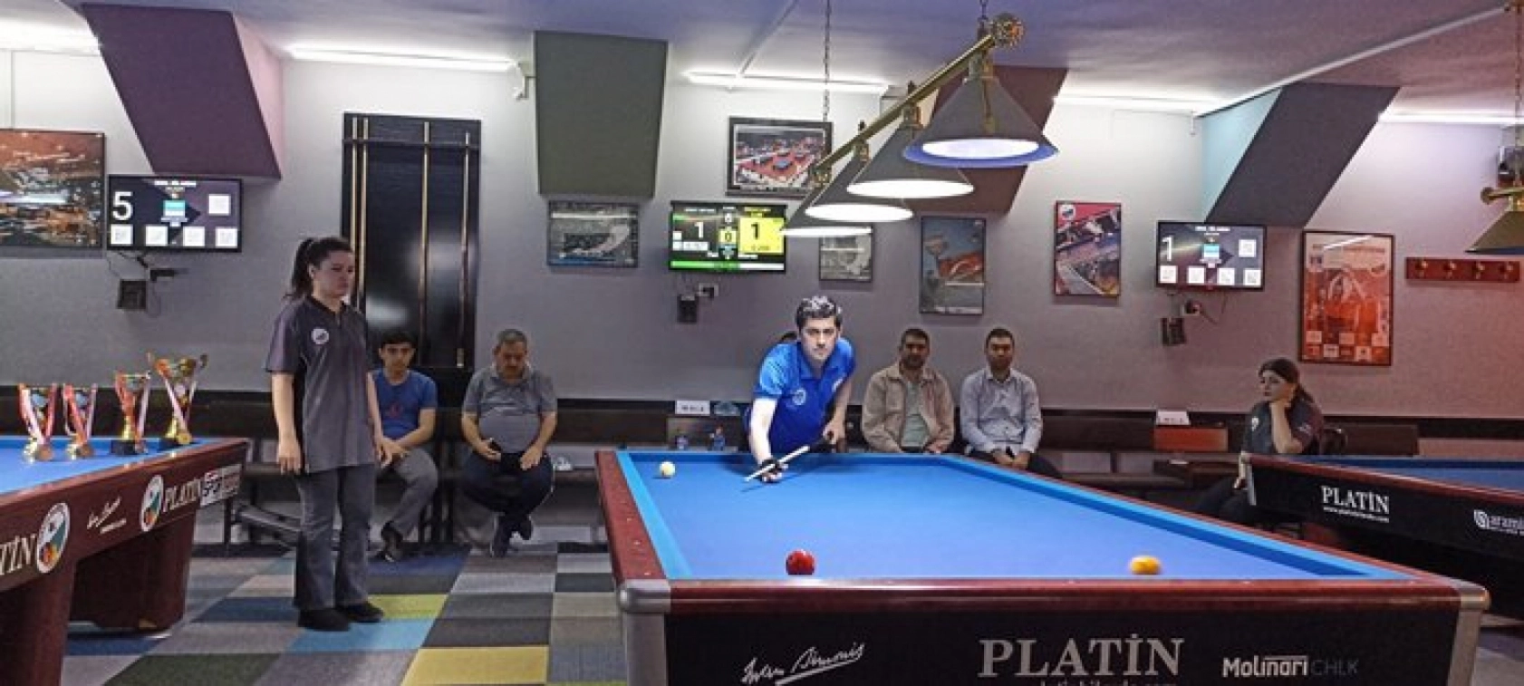 19 Mayıs 3 Bant Bilardo Turnuvası Yapıldı