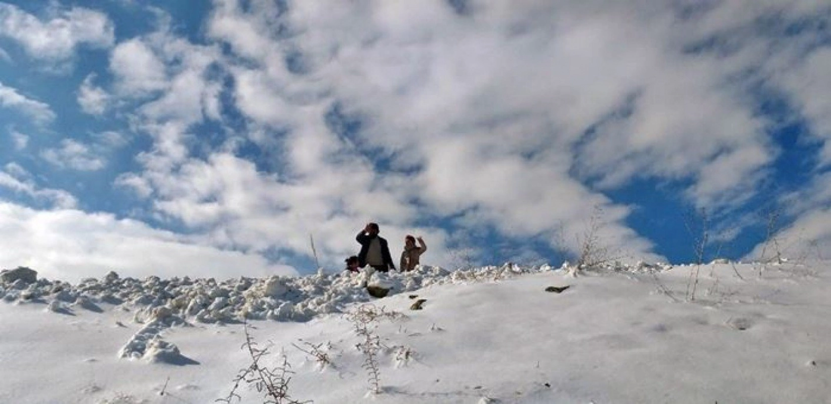 Kar altında güzelleşen Yüksekova