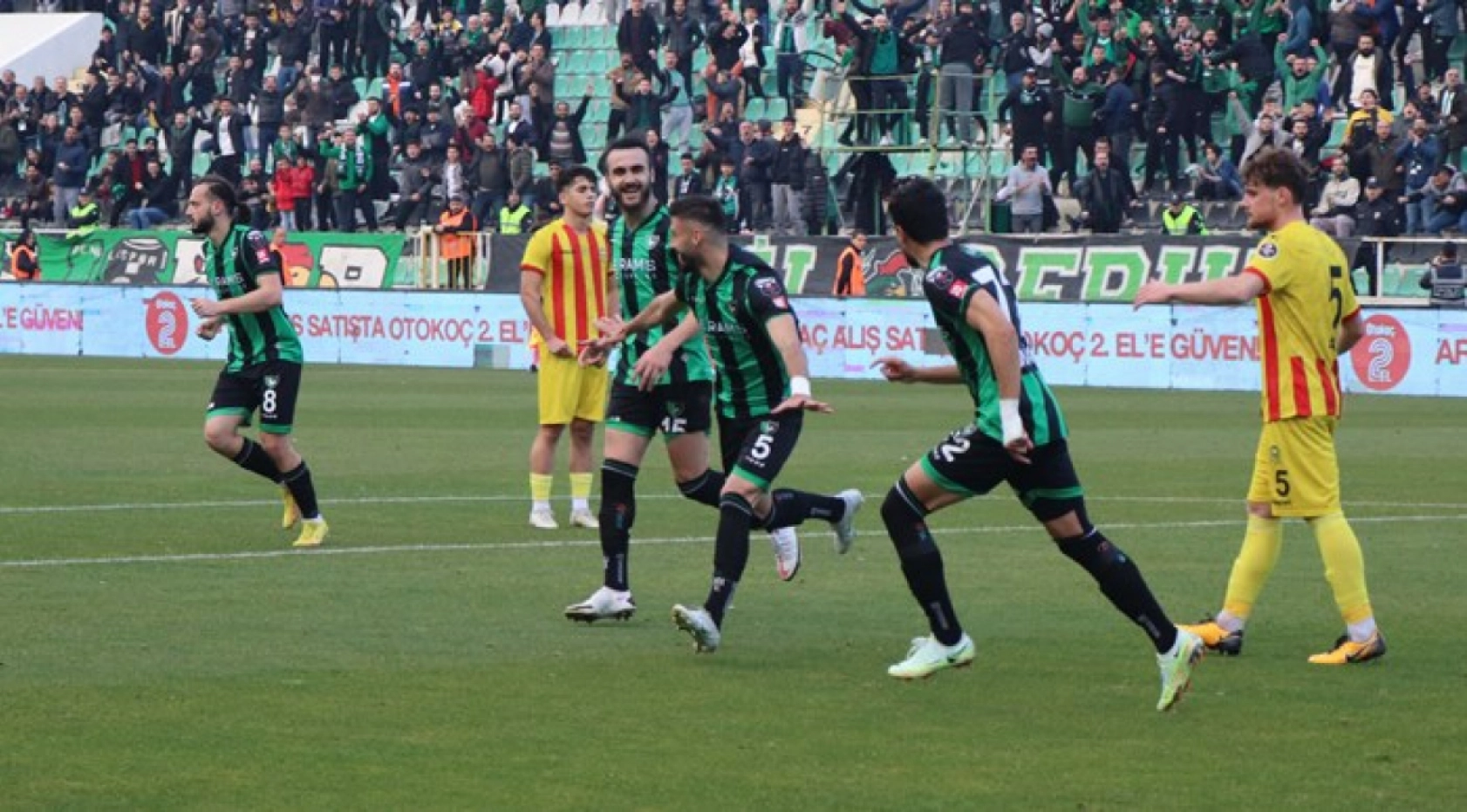 Denizlispor Yeni Malatyaspor Karşılaşmasından Kareler