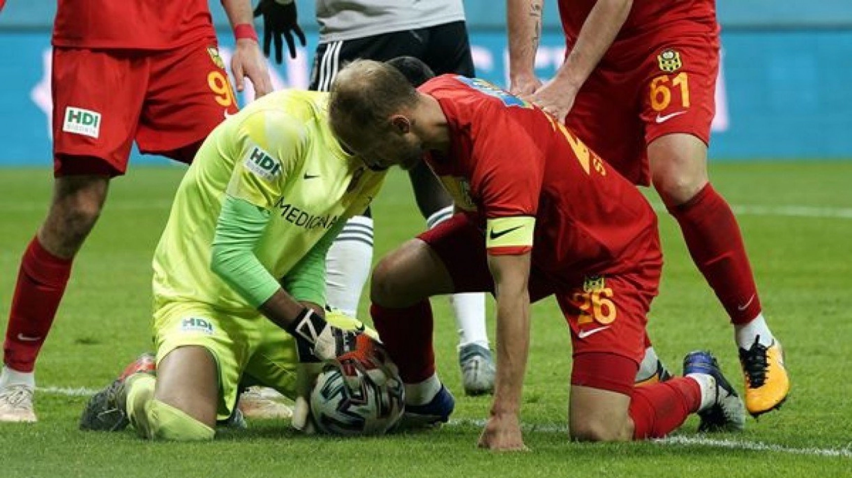 Beşiktaş Yeni Malatyaspor Maçı'ndan Kareler