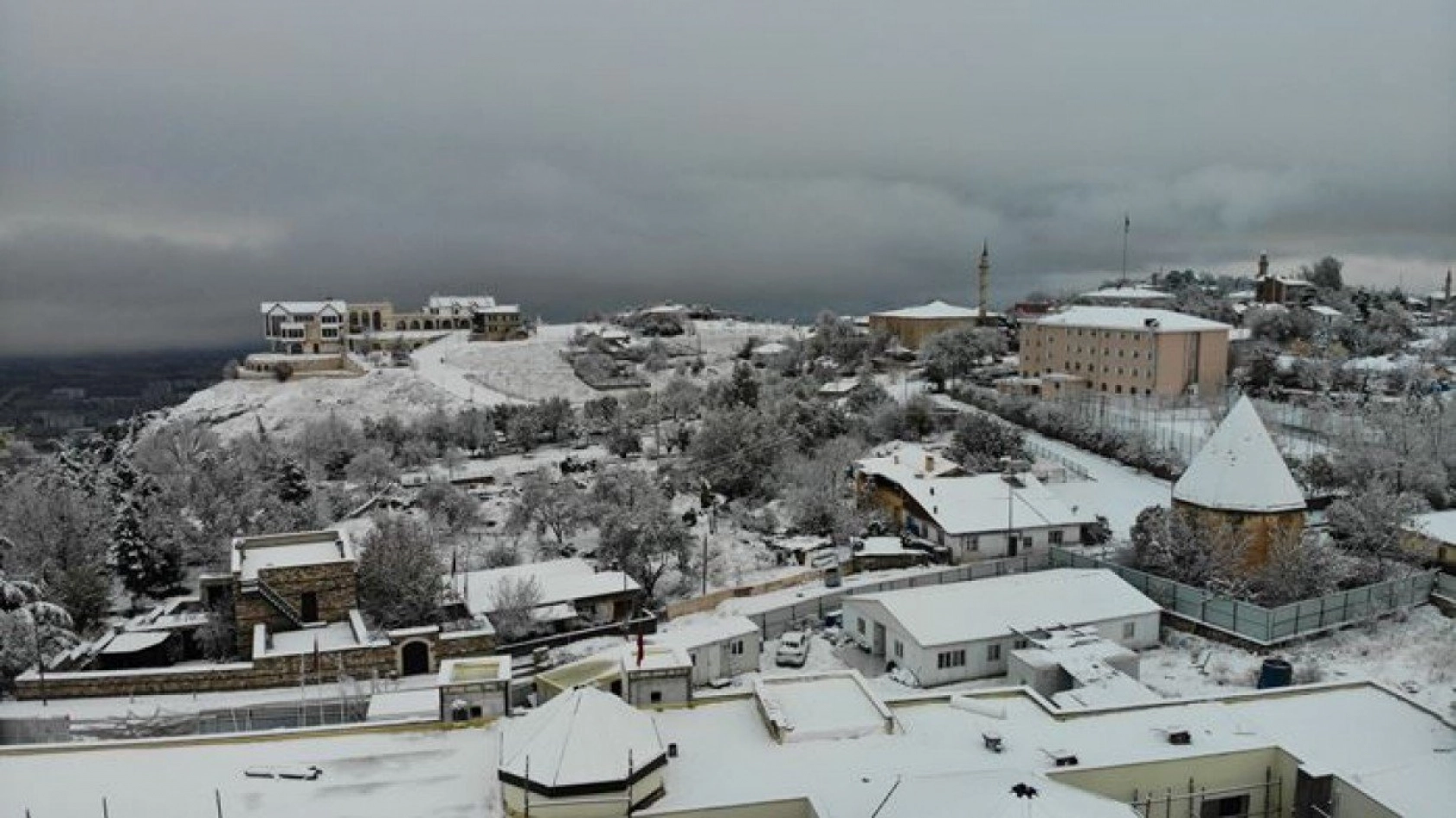 Harput'ta kartpostallık görüntüler oluştu
