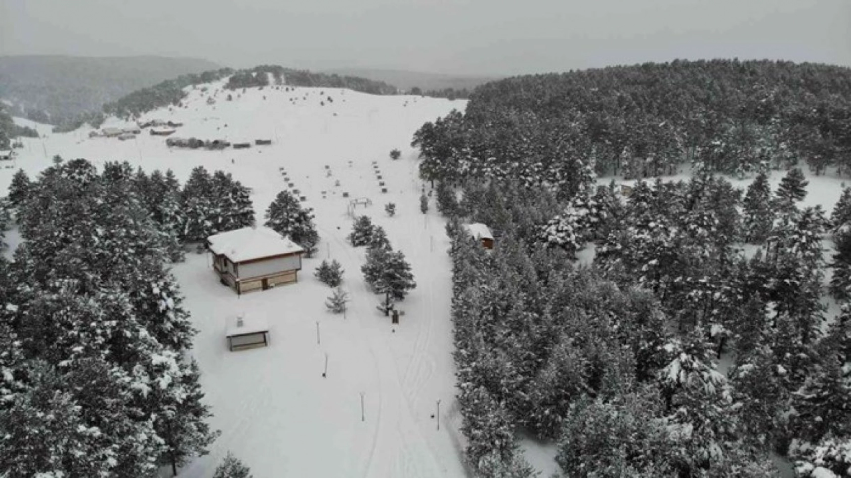 Dumanlı Tabiat Parkı, havadan görüntülendi