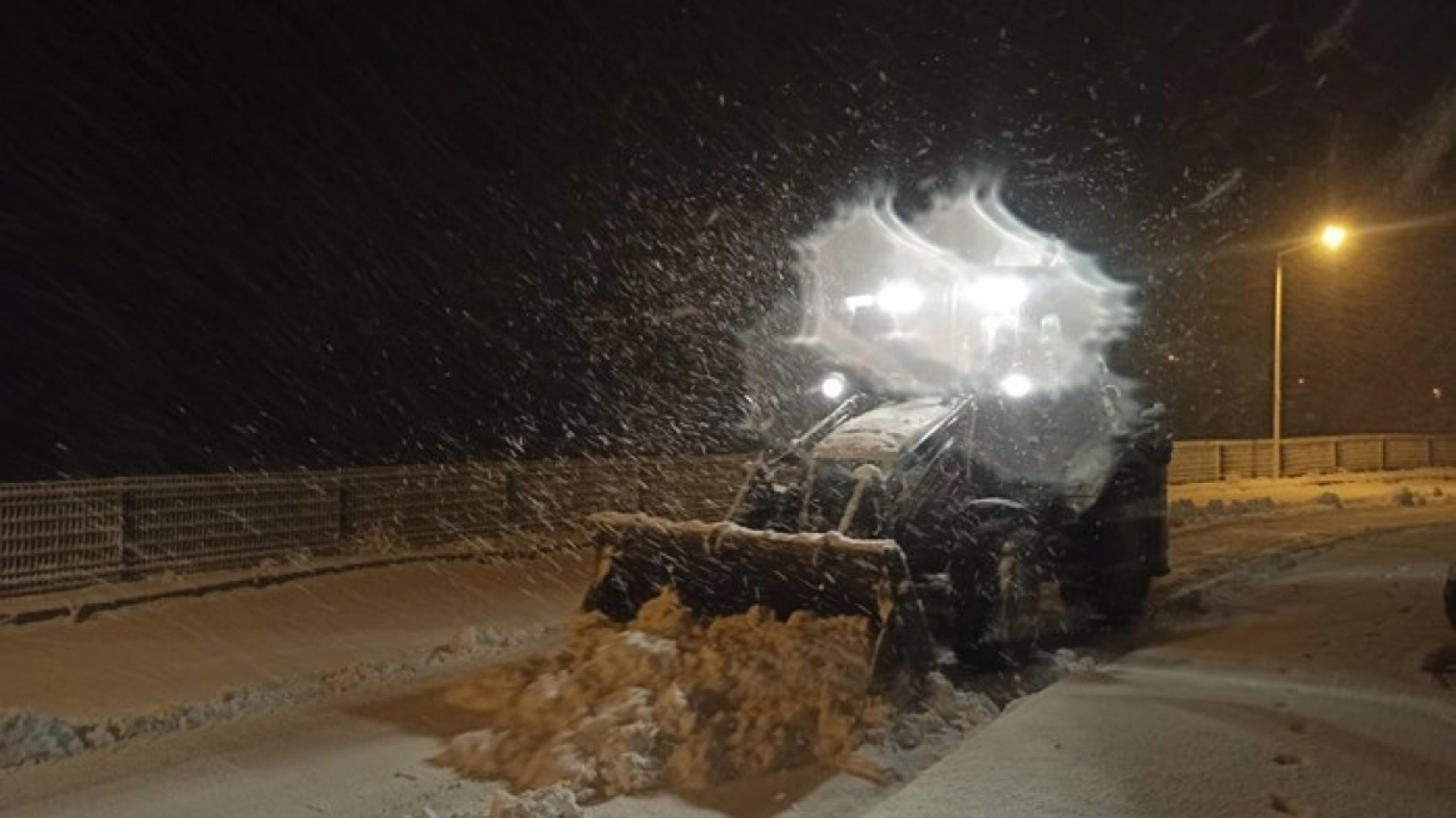 Malatya'ya Beklenen Kar Yağmaya Başladı