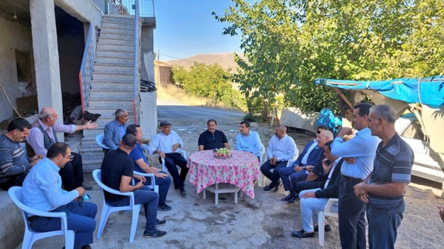 Milletvekili Fendoğlu'nun Köy Ziyaretinden Kareler