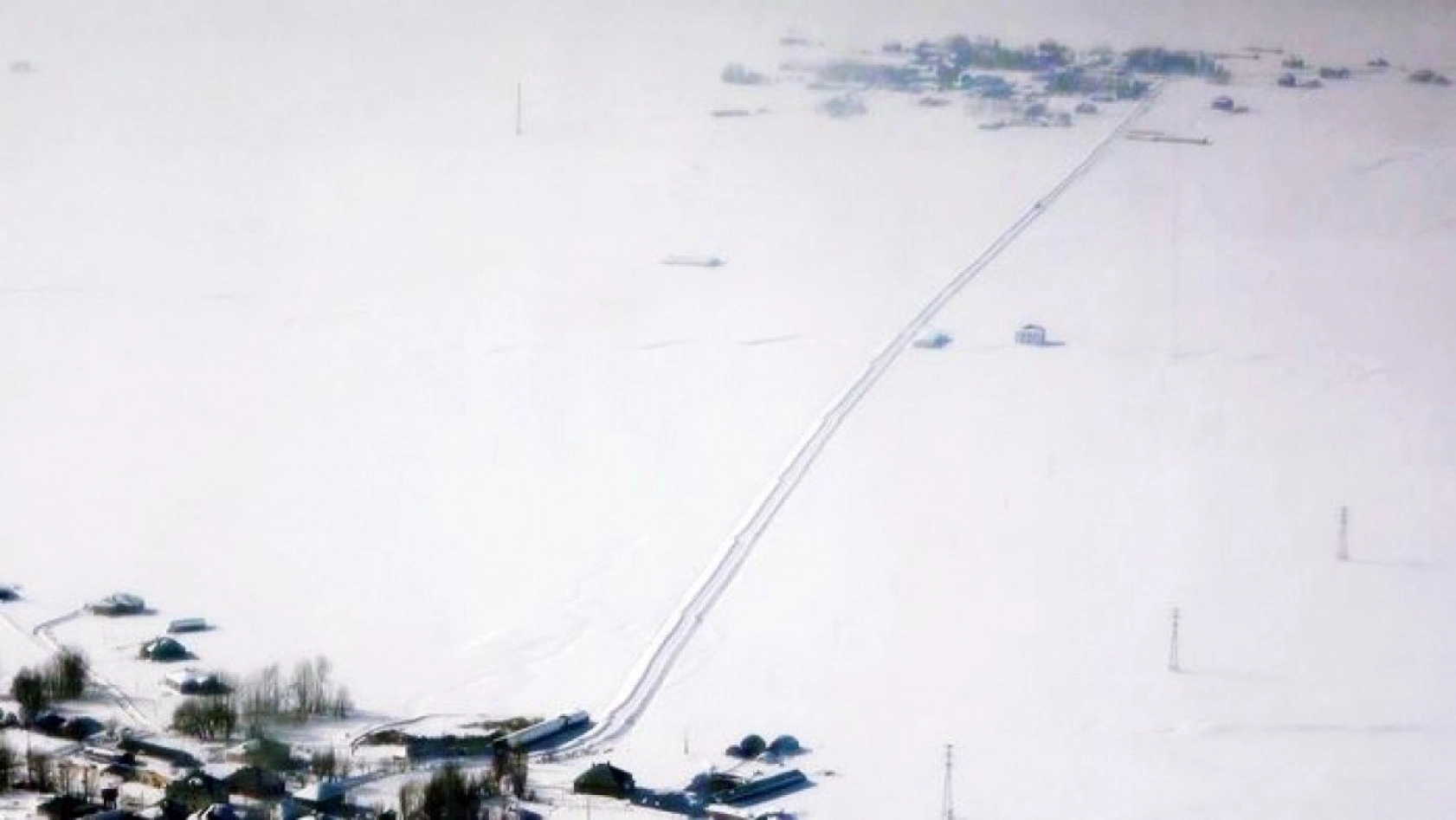 Kar altında güzelleşen Yüksekova