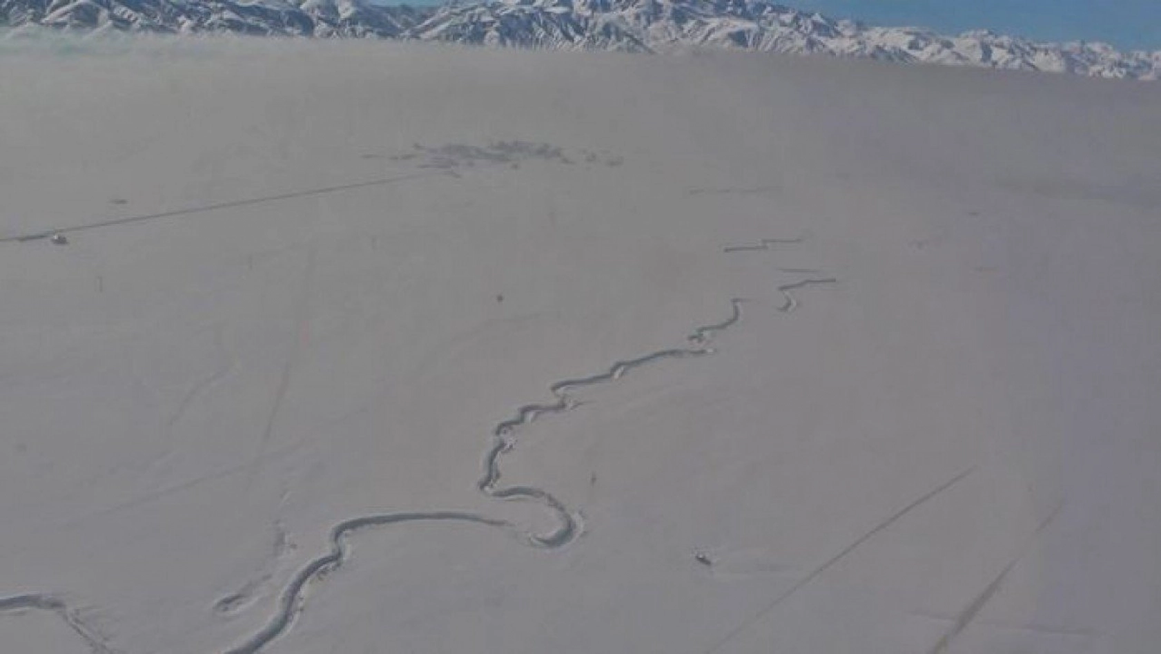 Kar altında güzelleşen Yüksekova