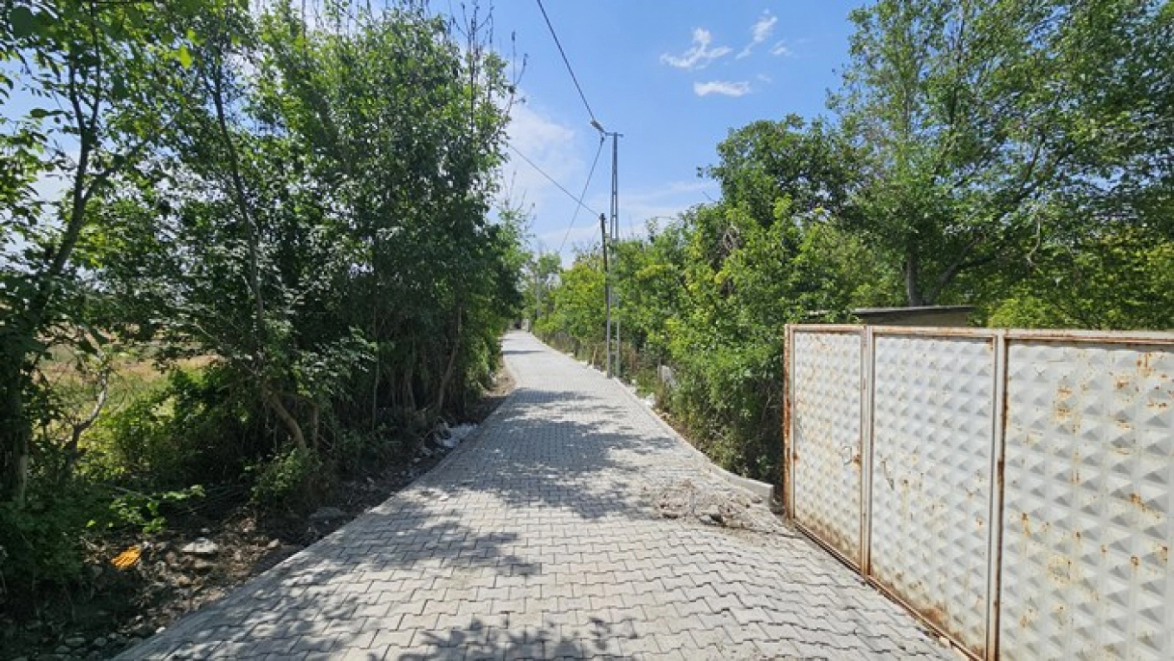 Dolamantepe Mahallesi'nde Park Ve Yol Düzenlemesi